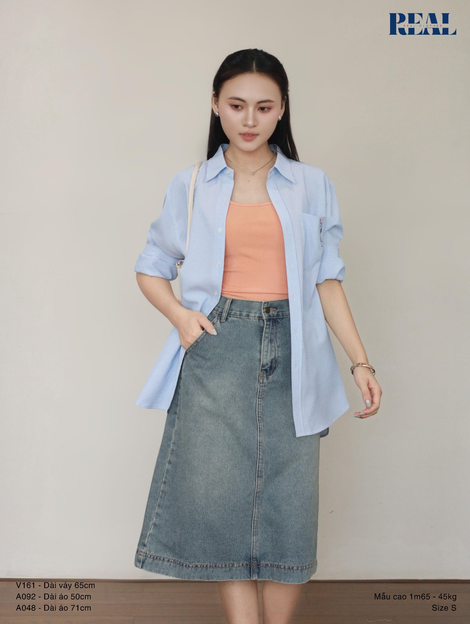Váy Jeans ngắn