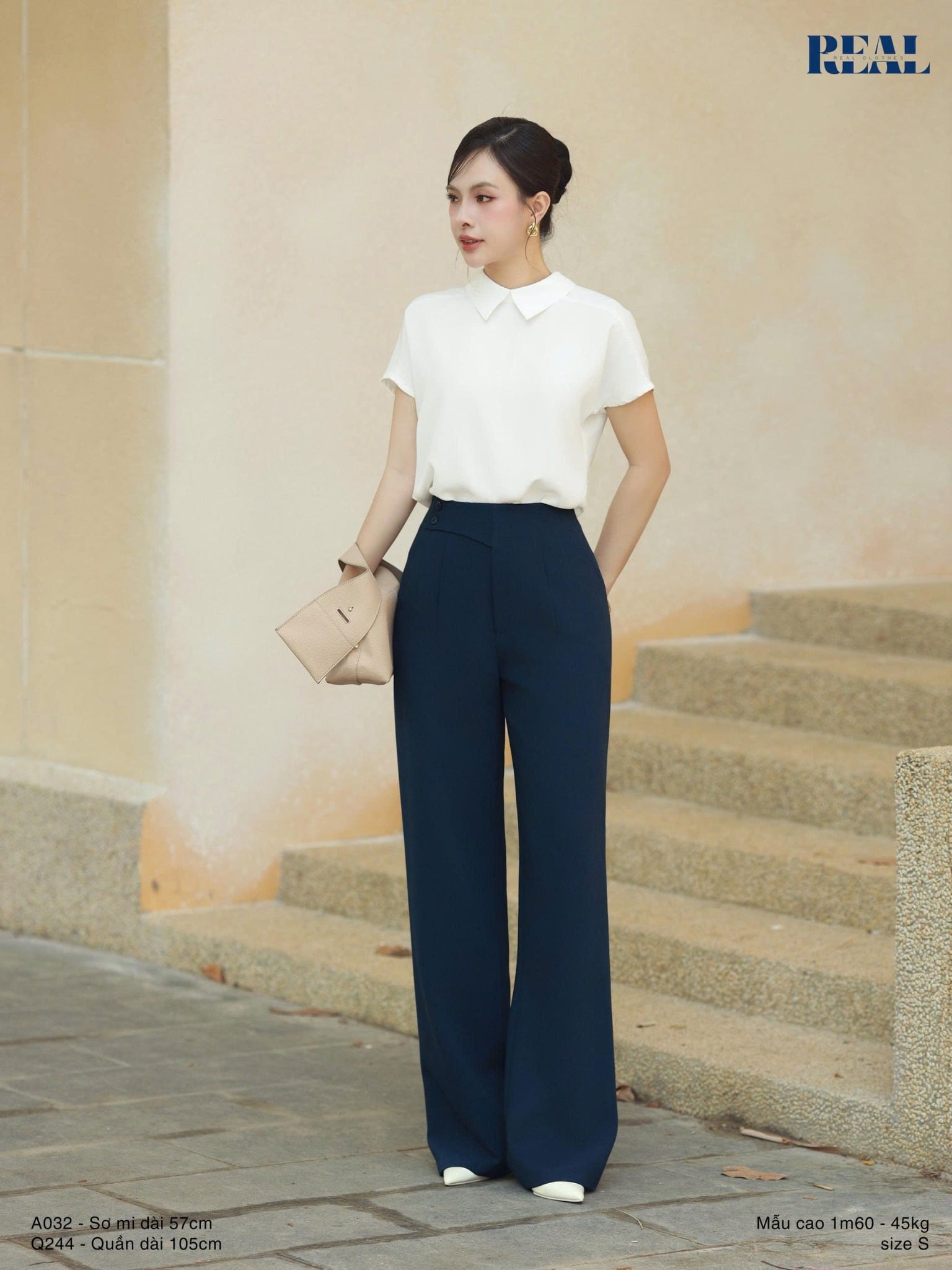 Sơ mi Paris trắng