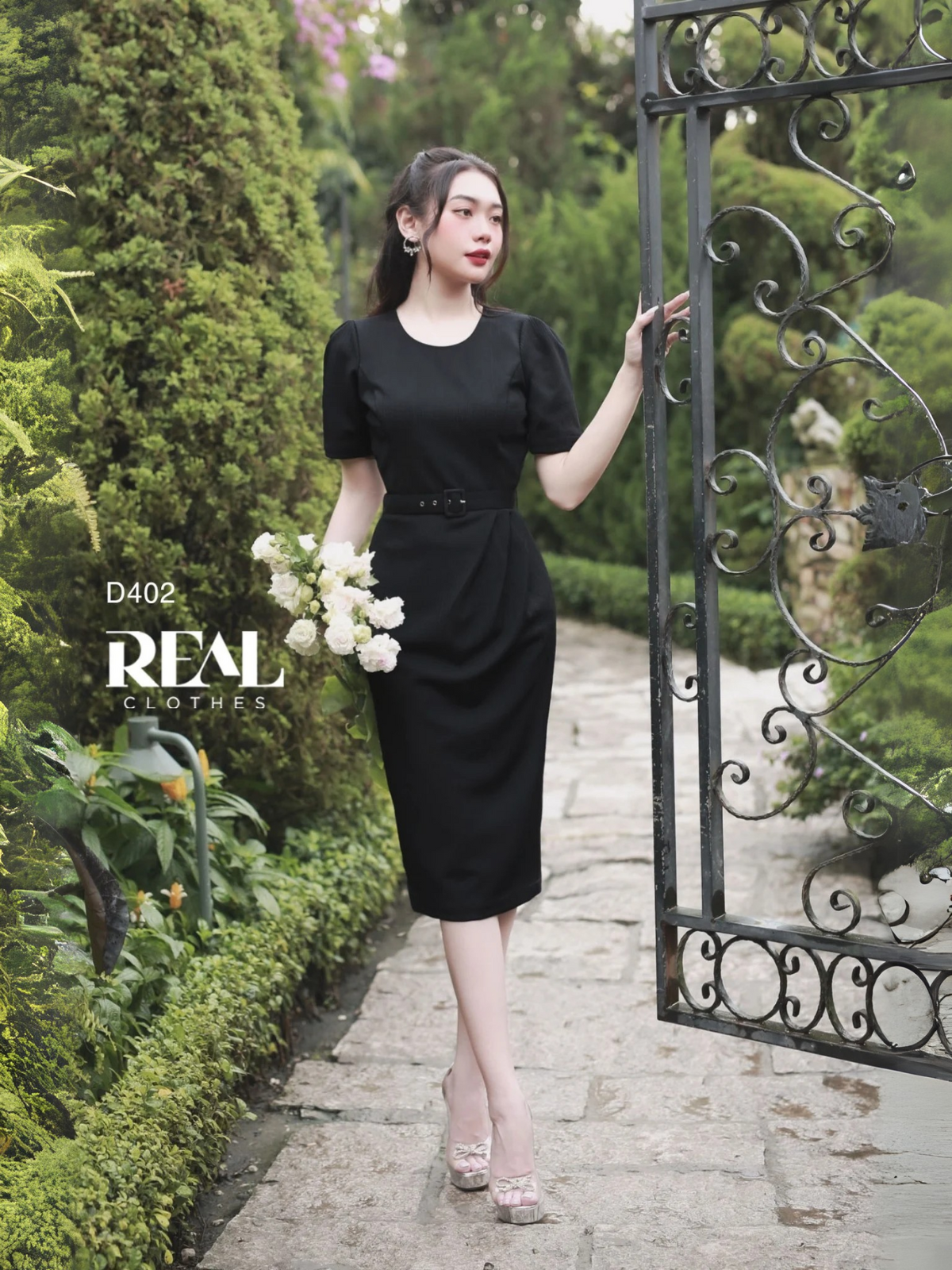 Đầm Diana (kèm belt) SALE