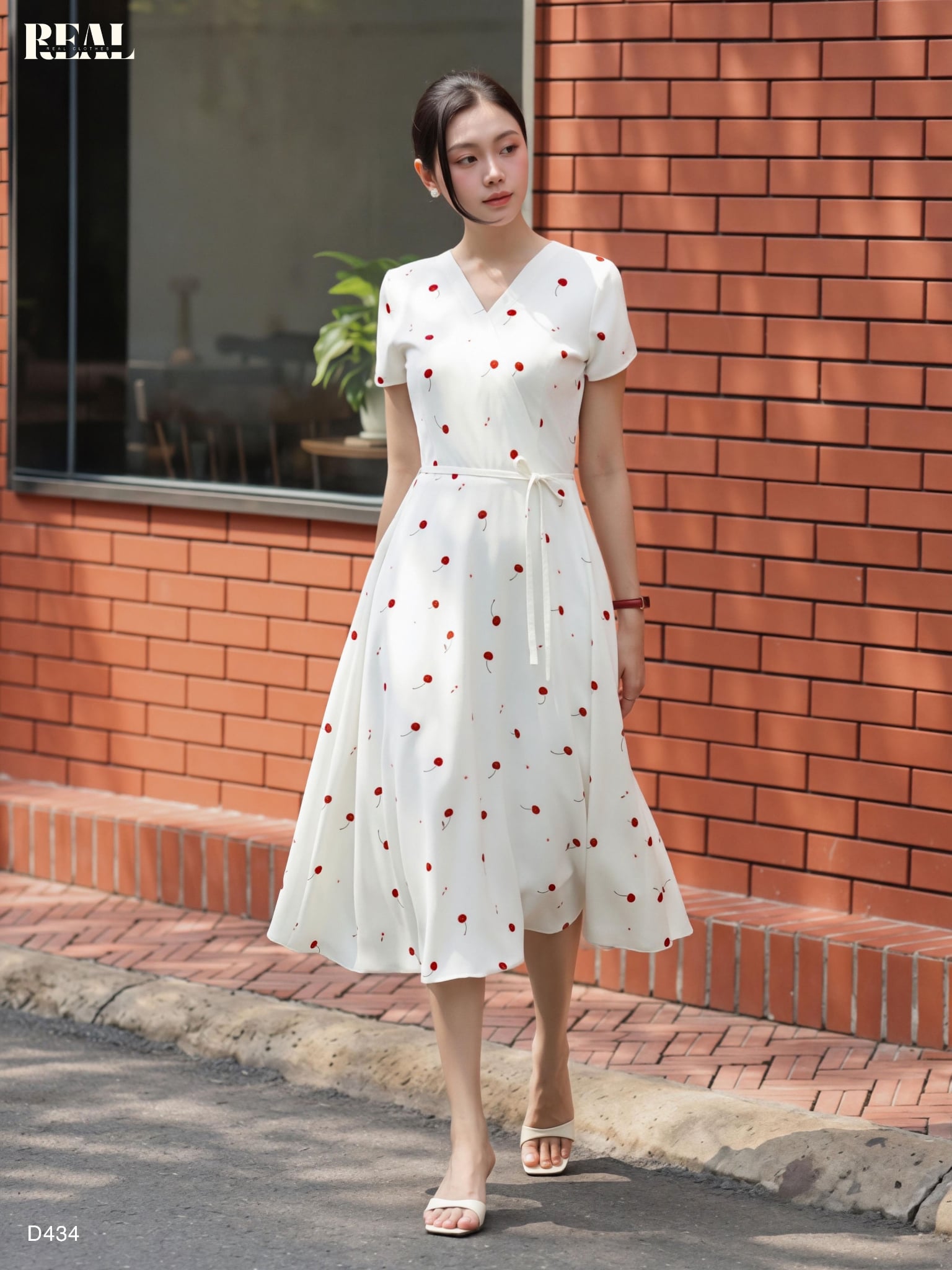 Đầm anna cherry
