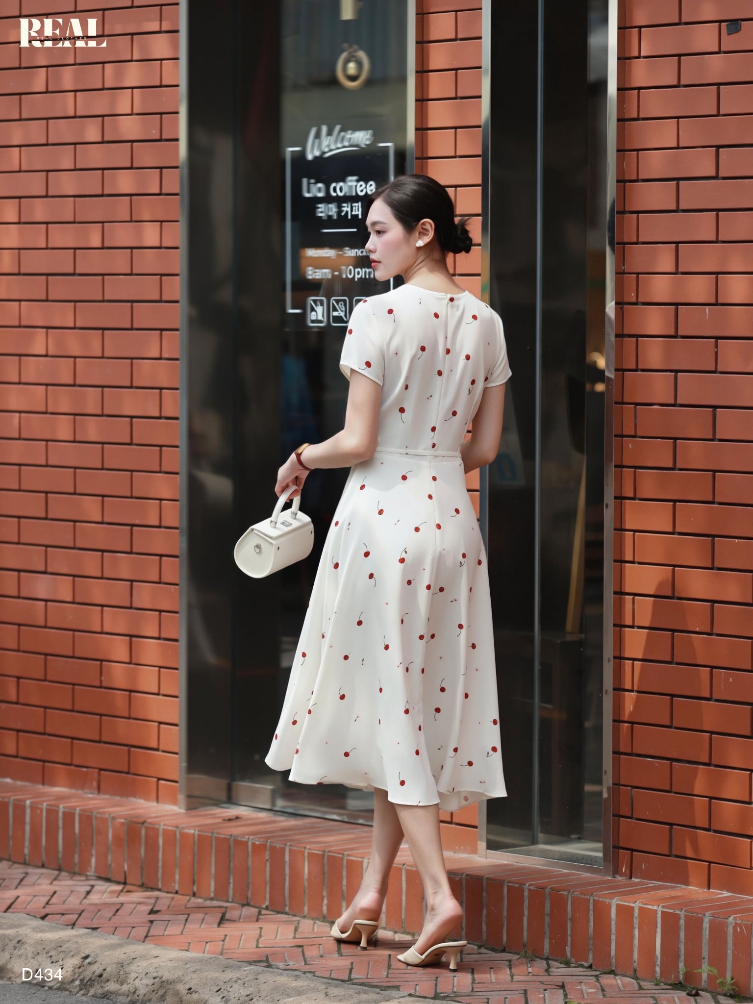 Đầm anna cherry