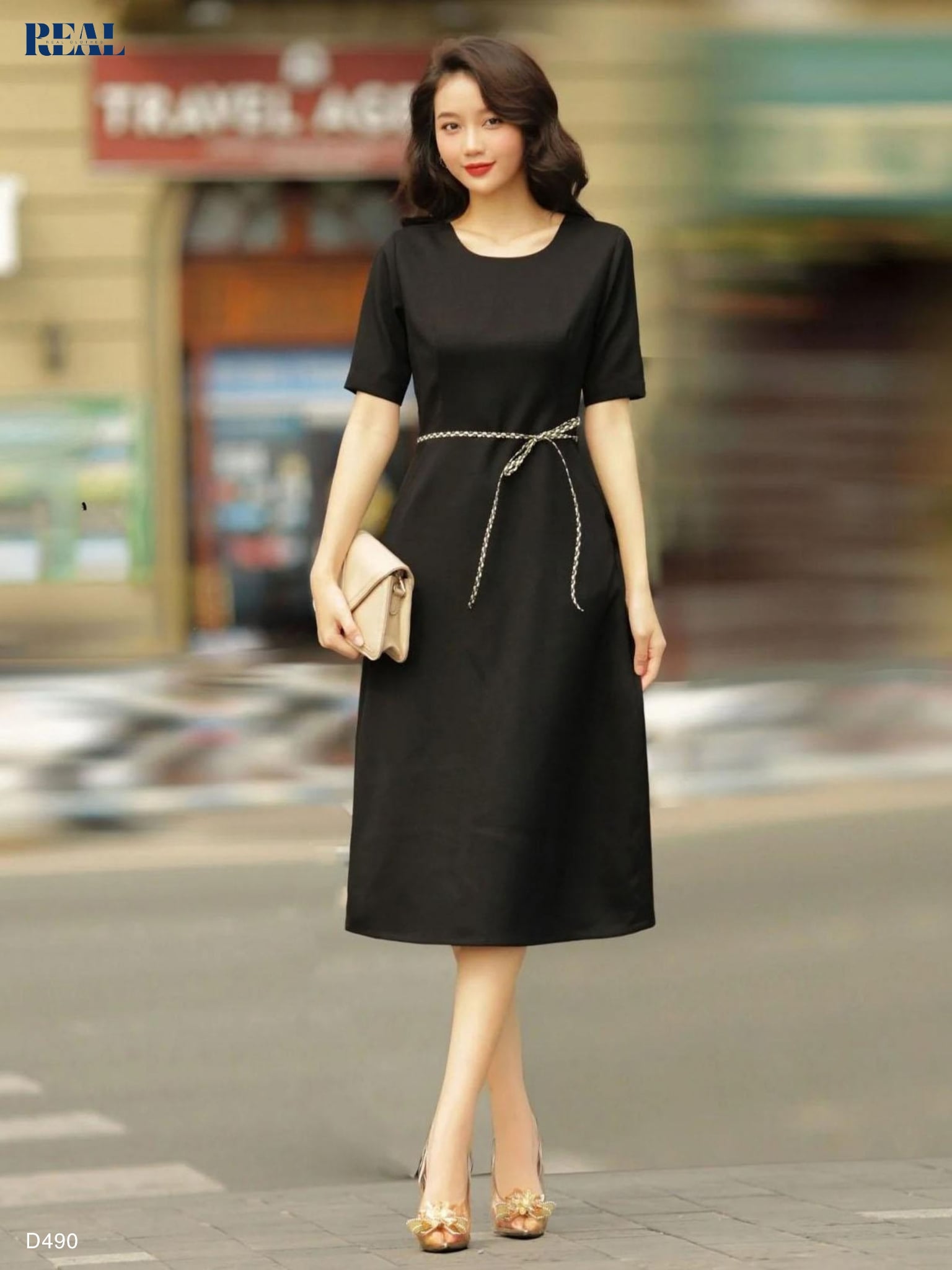  Đầm classic 