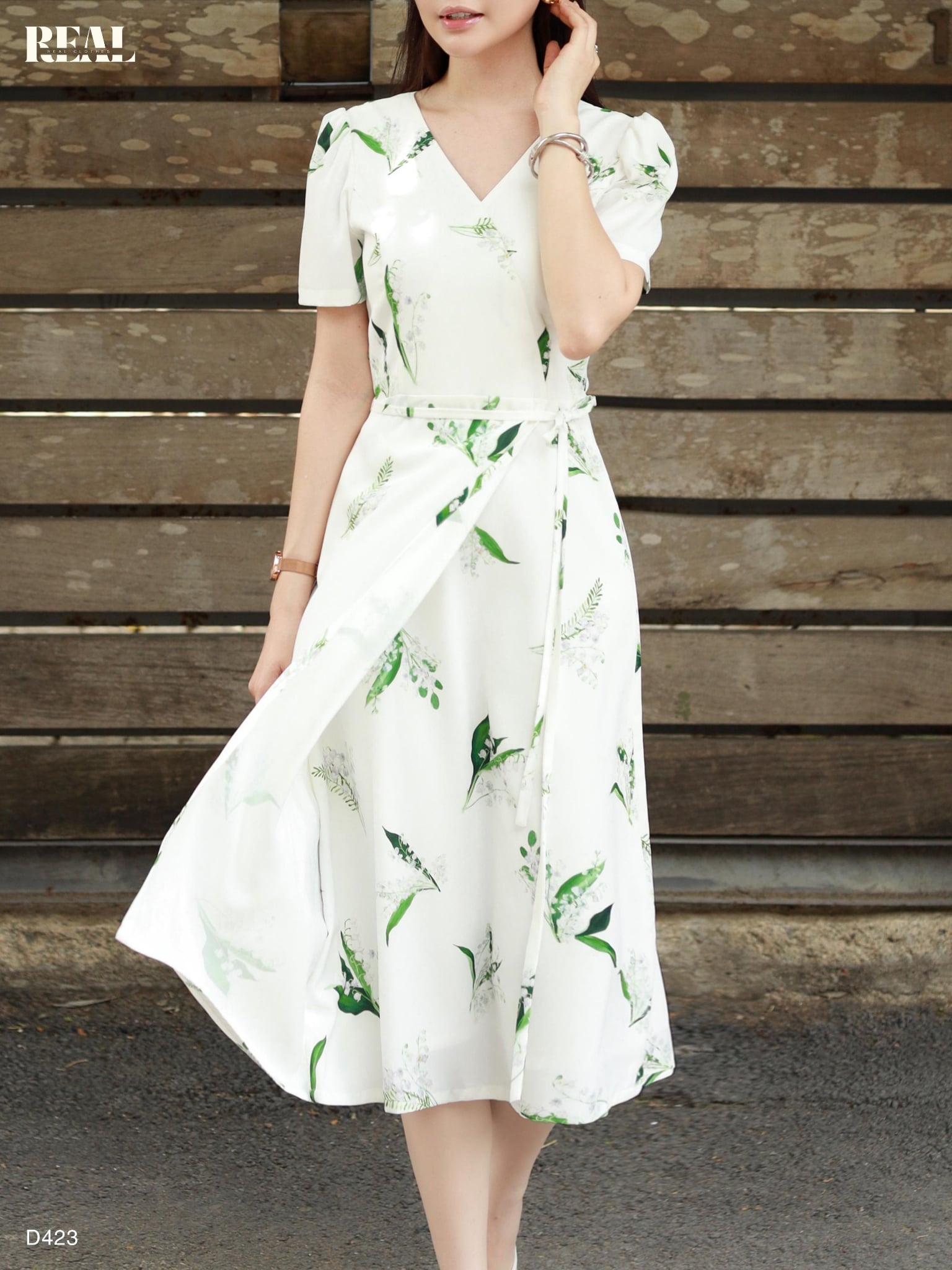 Đầm Kyo linh lan