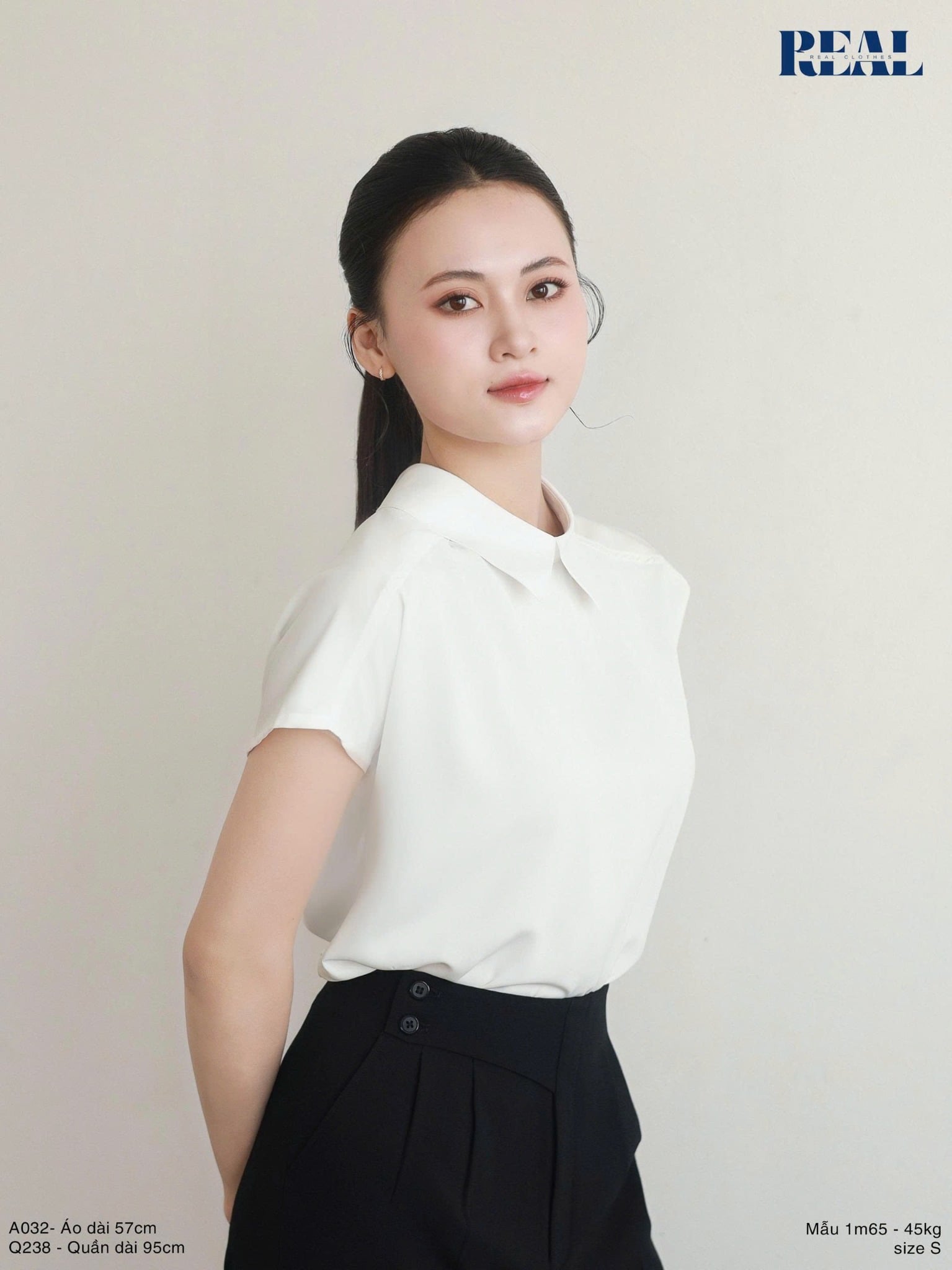 Sơ mi Paris trắng