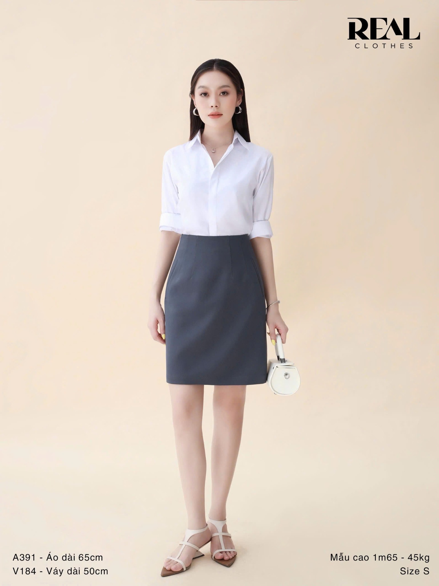 Váy Tokyo cindy xám