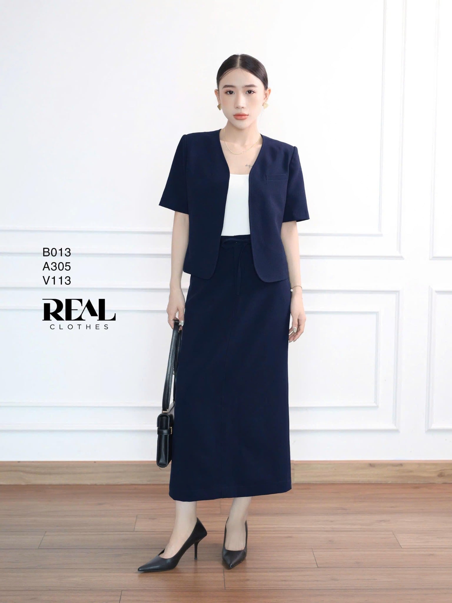 Vest Sunny xanh đen