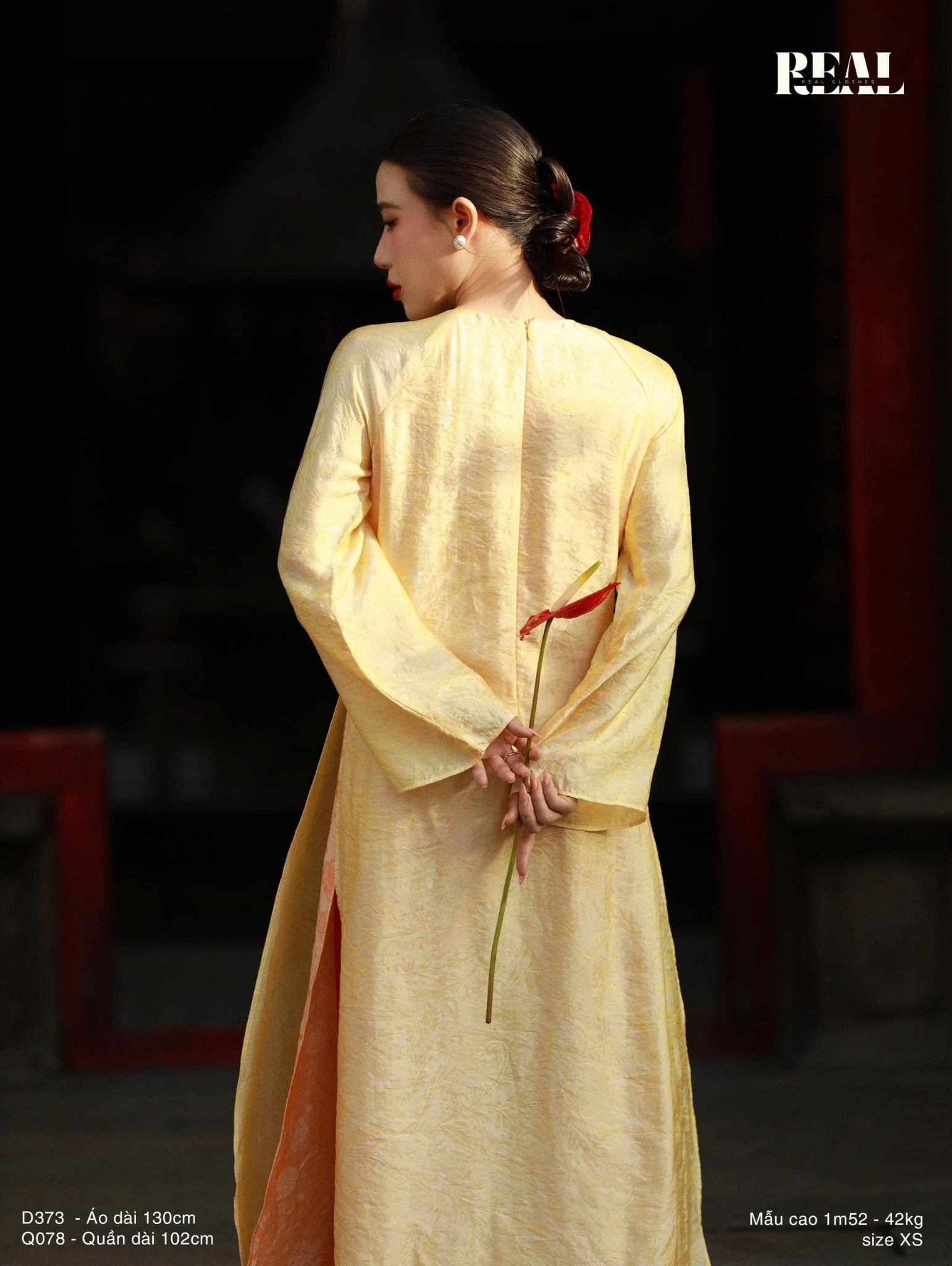 Áo dài 2 tà Lụa Là