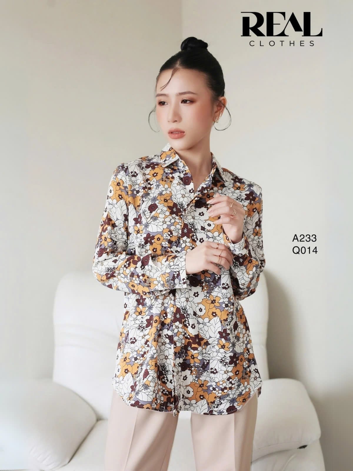Sơ mi họa tiết SALE