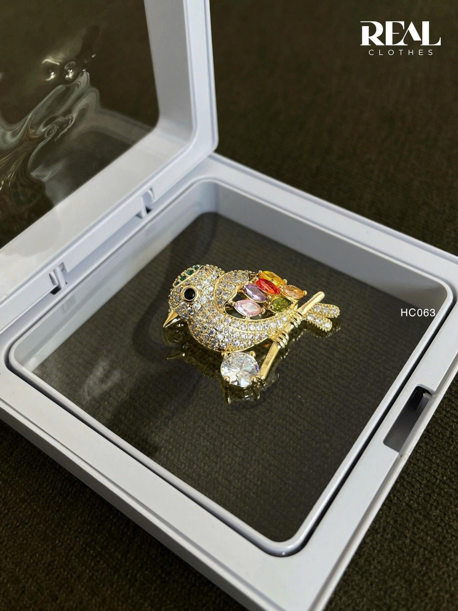 Cài áo Premium chim sẻ