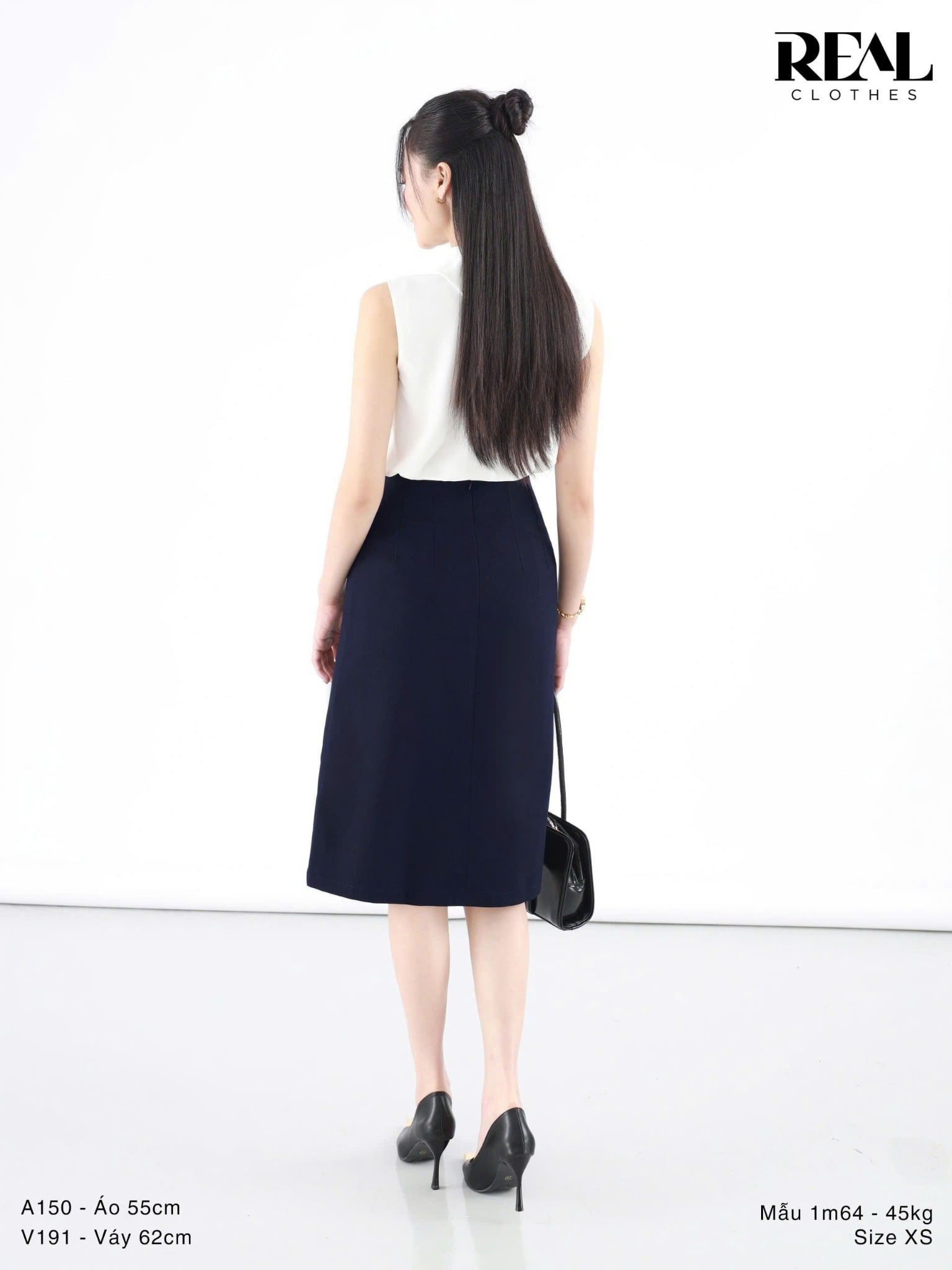 Blazer Office xanh đen