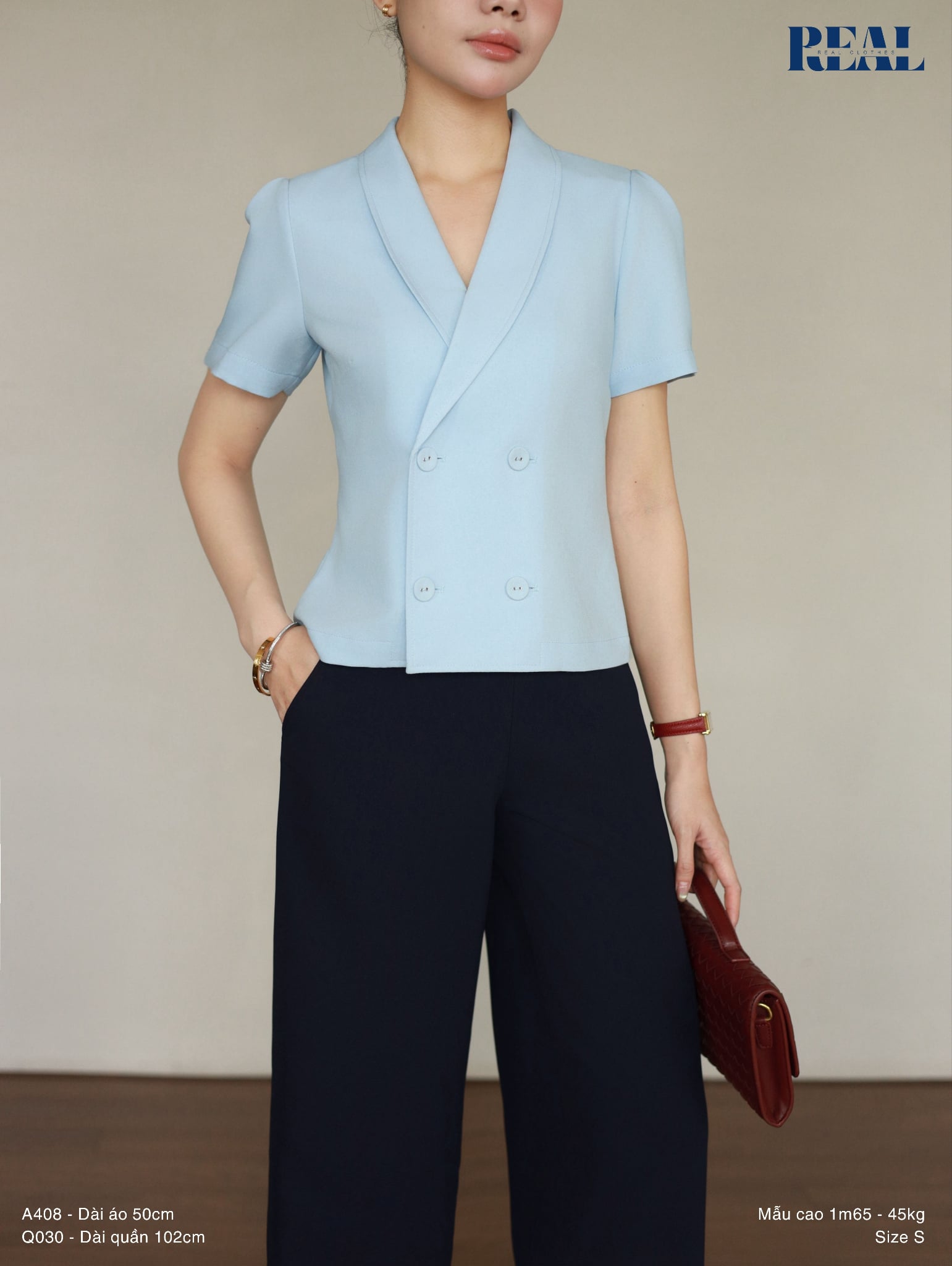 Quần suông Cindy