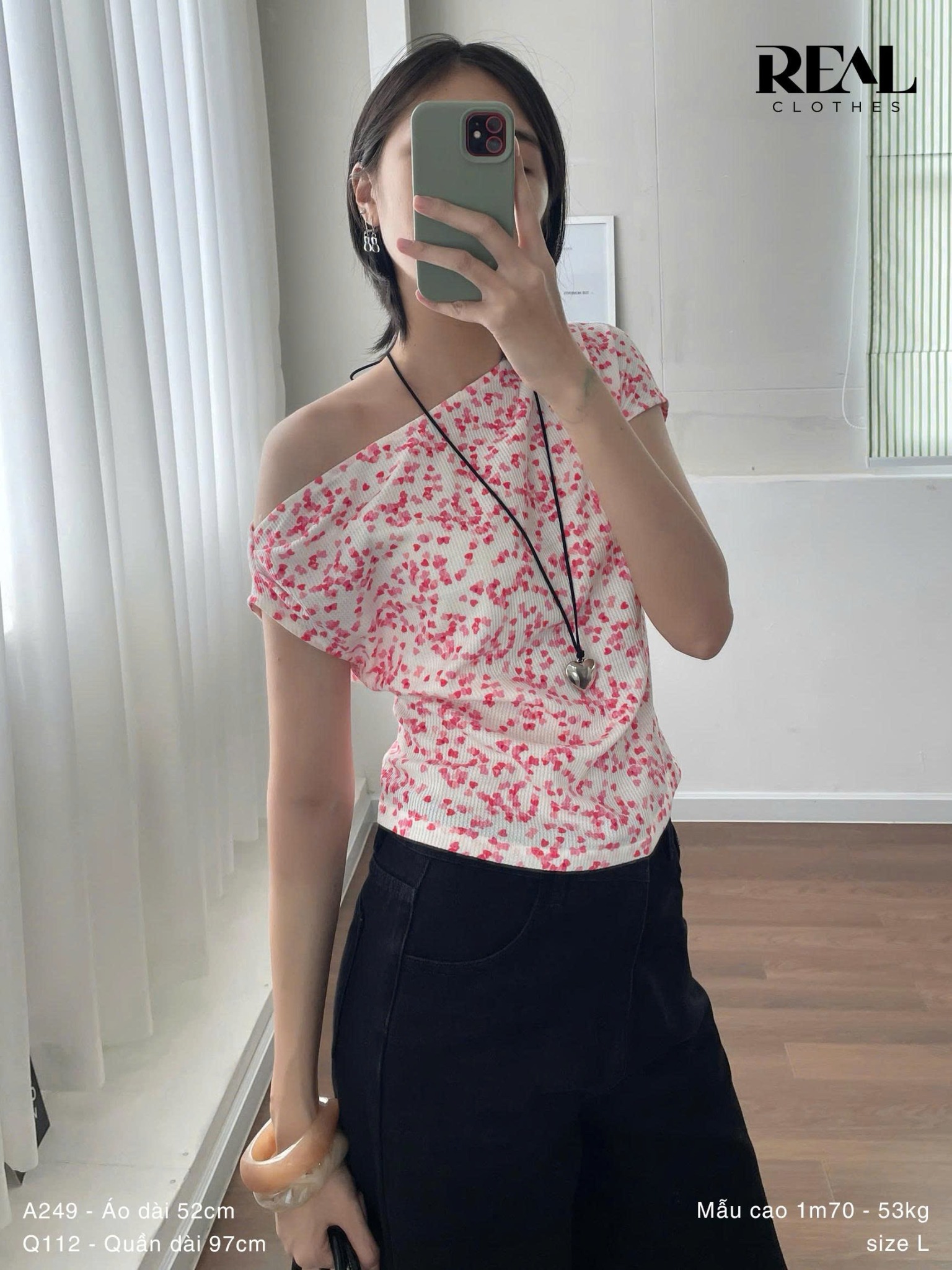 Quần Jeans suông đen