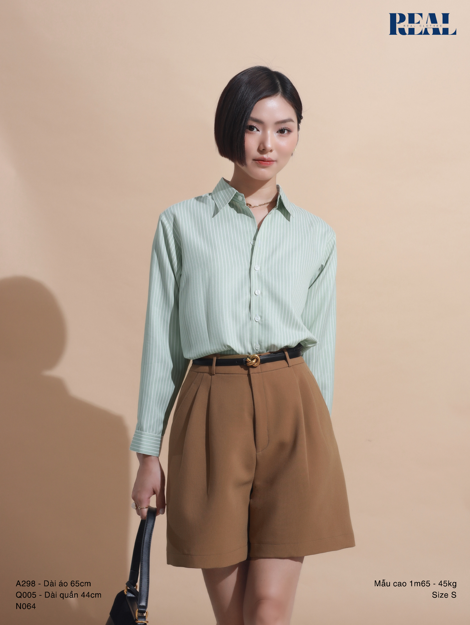  Quần short Summer nâu 