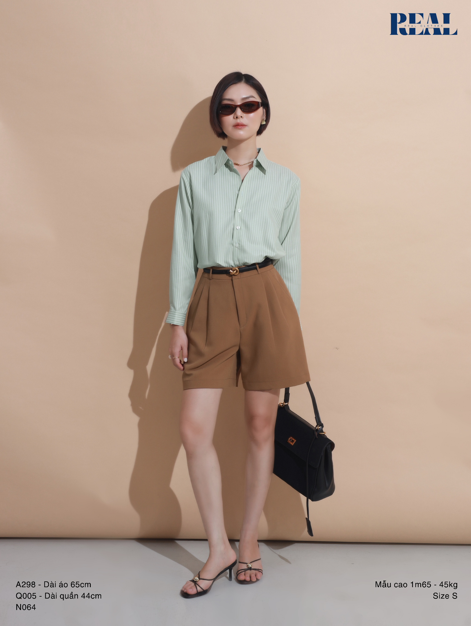 Quần short Summer nâu
