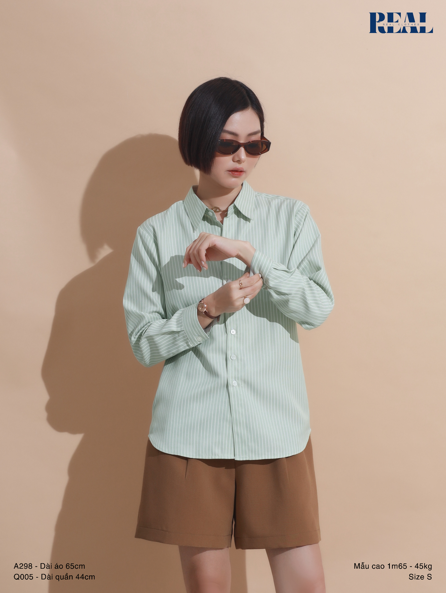 Quần short Summer nâu