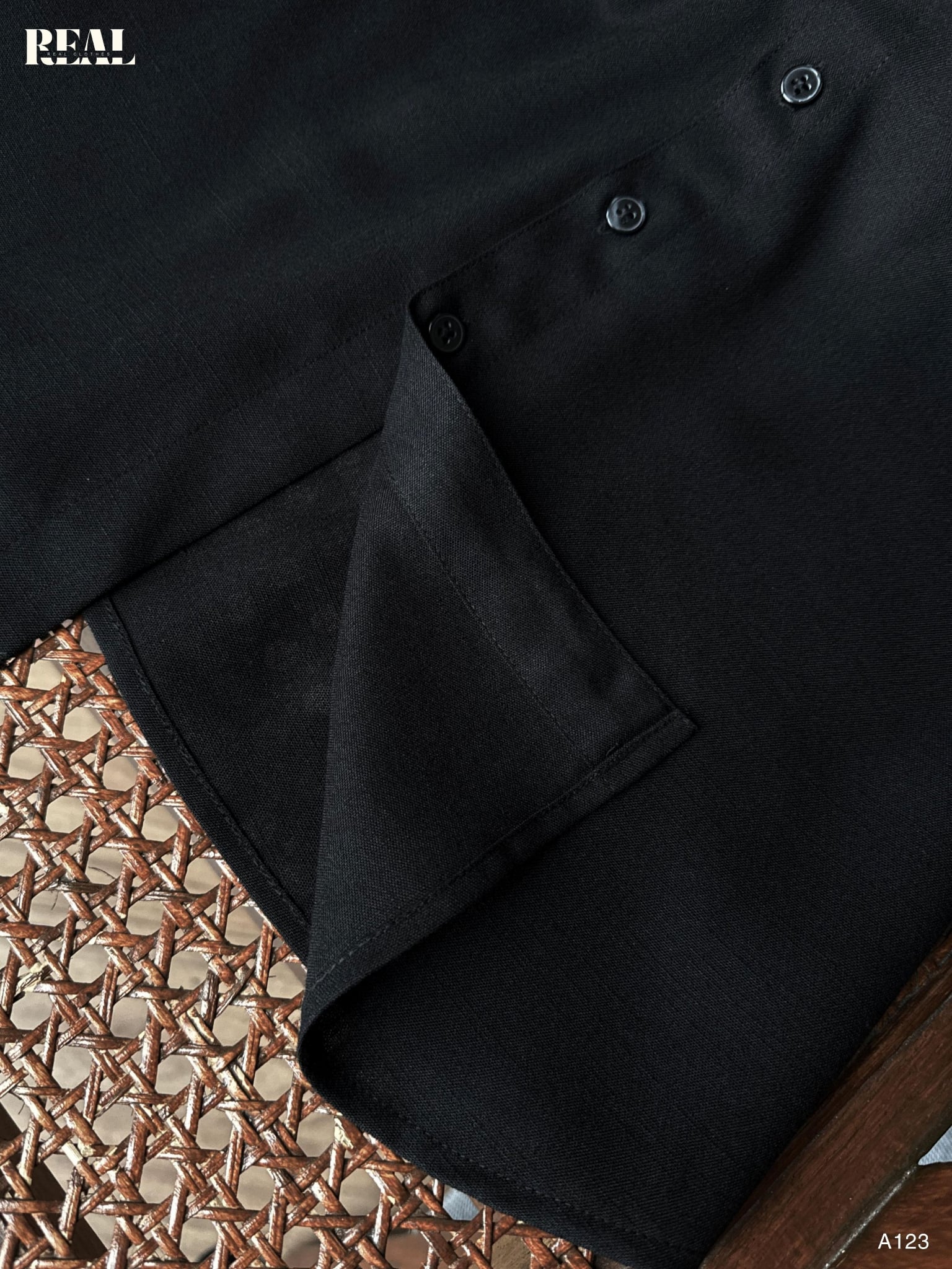 Sơ mi tay liền linen