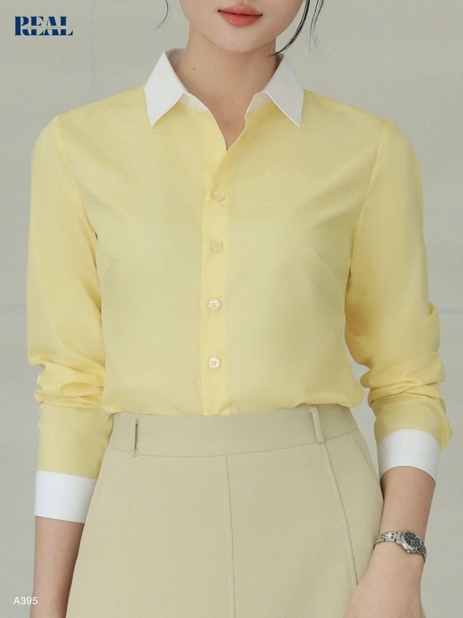 Sơ mi phối cổ Yola