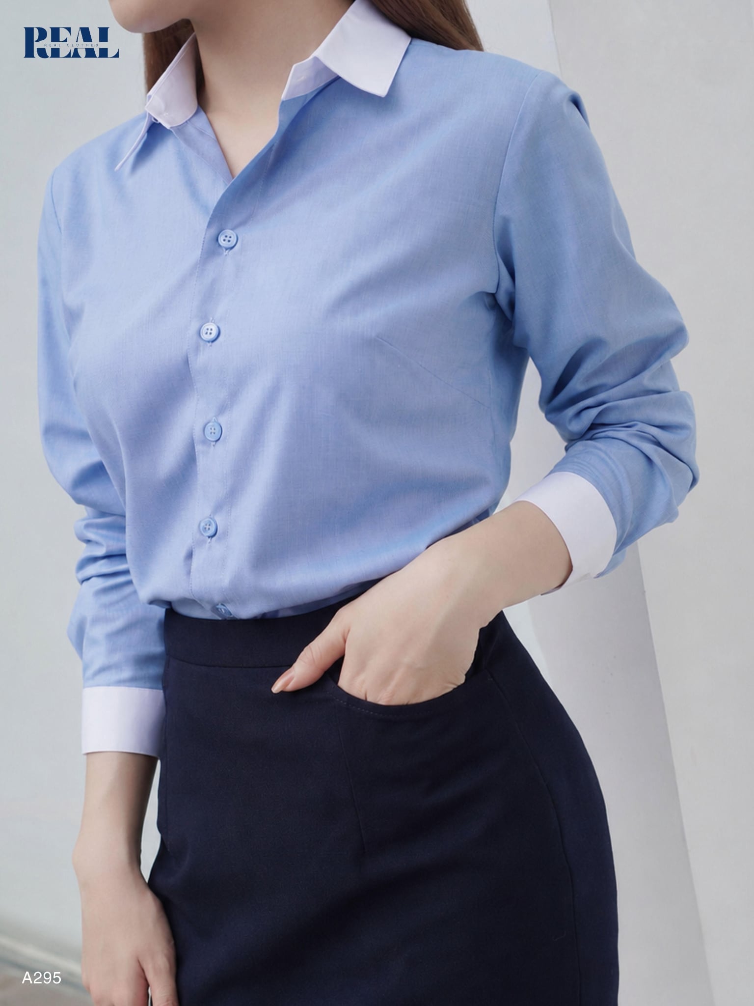 Sơ mi phối cổ Yola