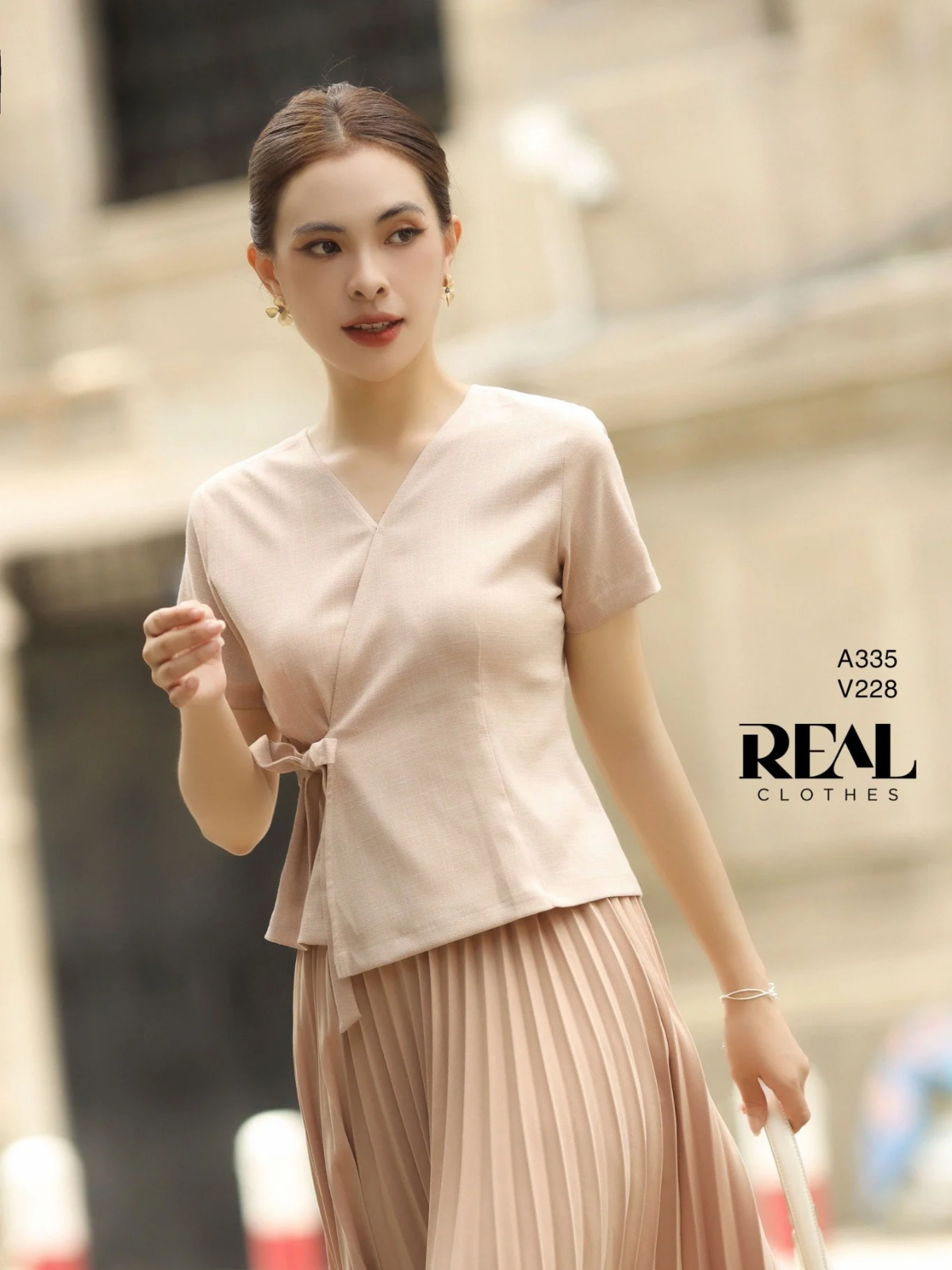  Áo chéo linen bạc xỉu SALE 