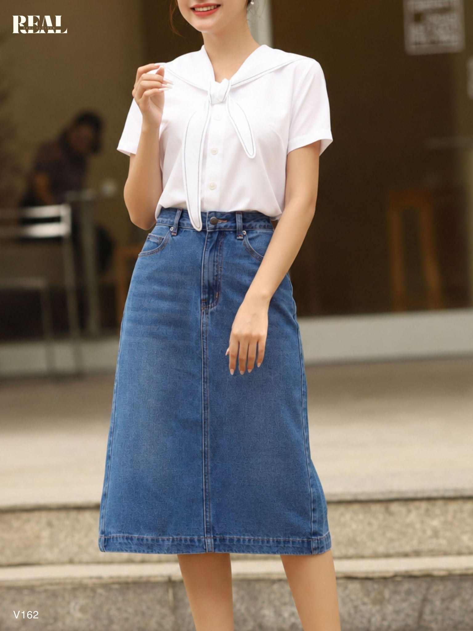 Váy Jeans ngắn