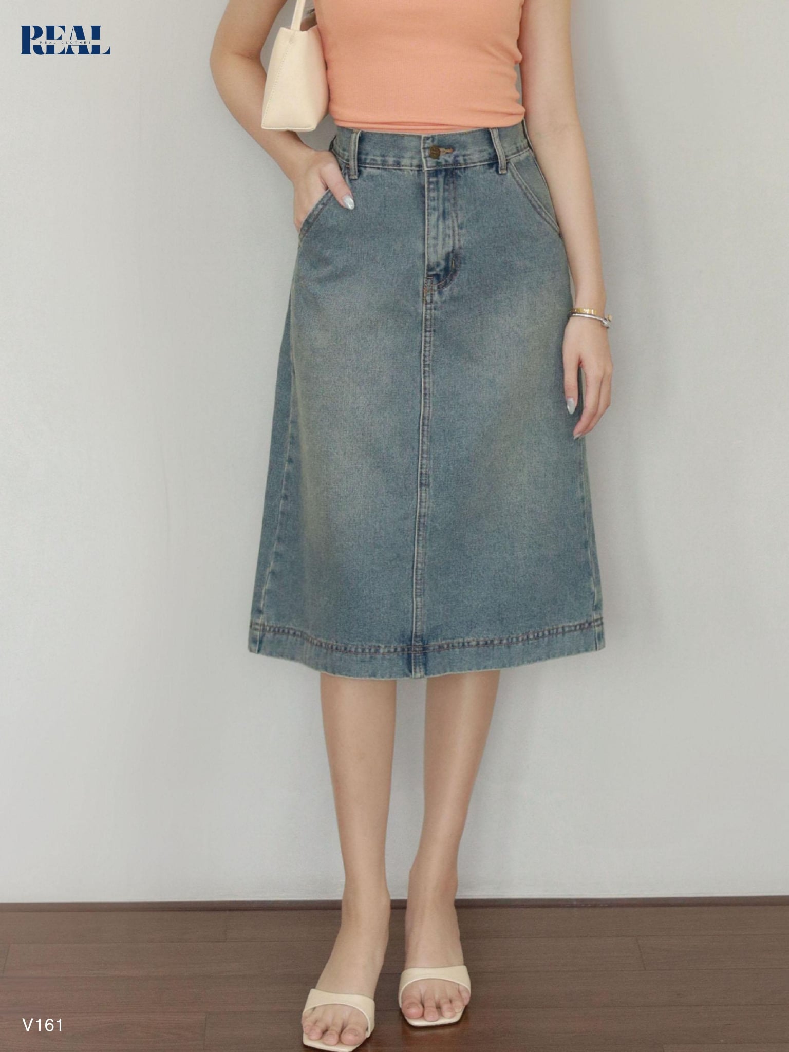  Váy Jeans ngắn 
