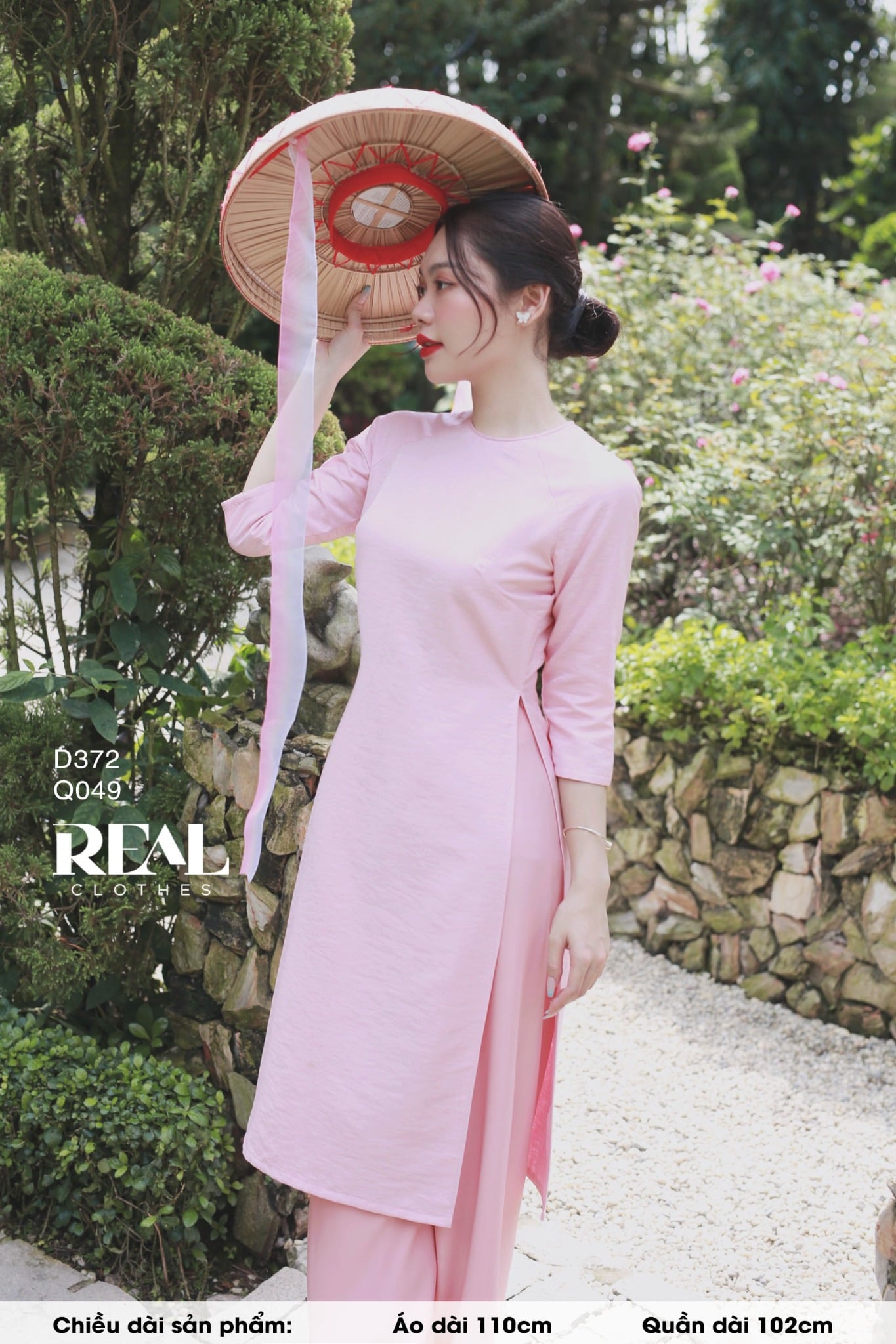 Áo dài cách tân trơn