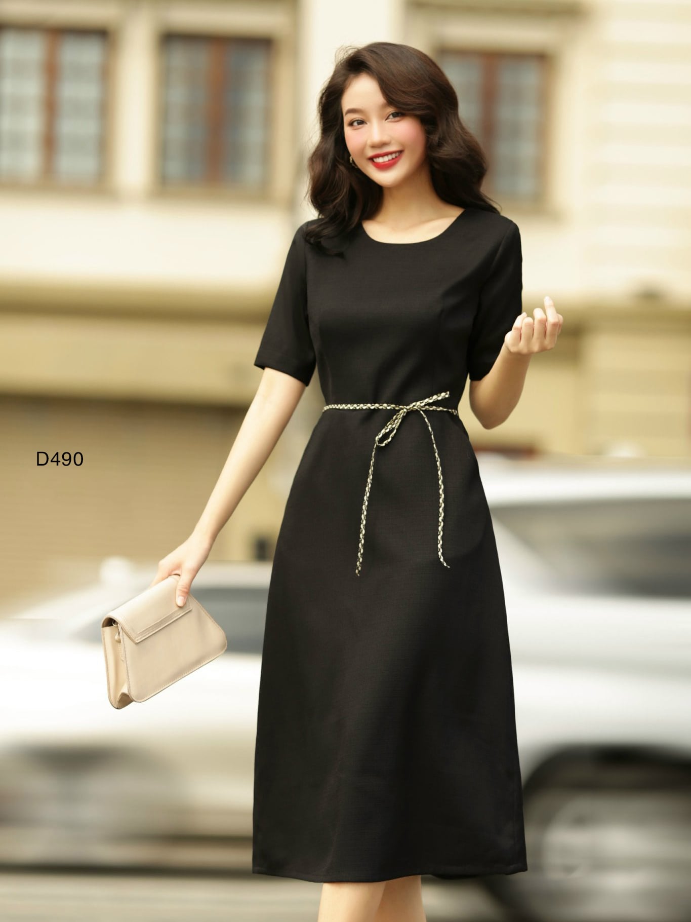  Đầm classic 