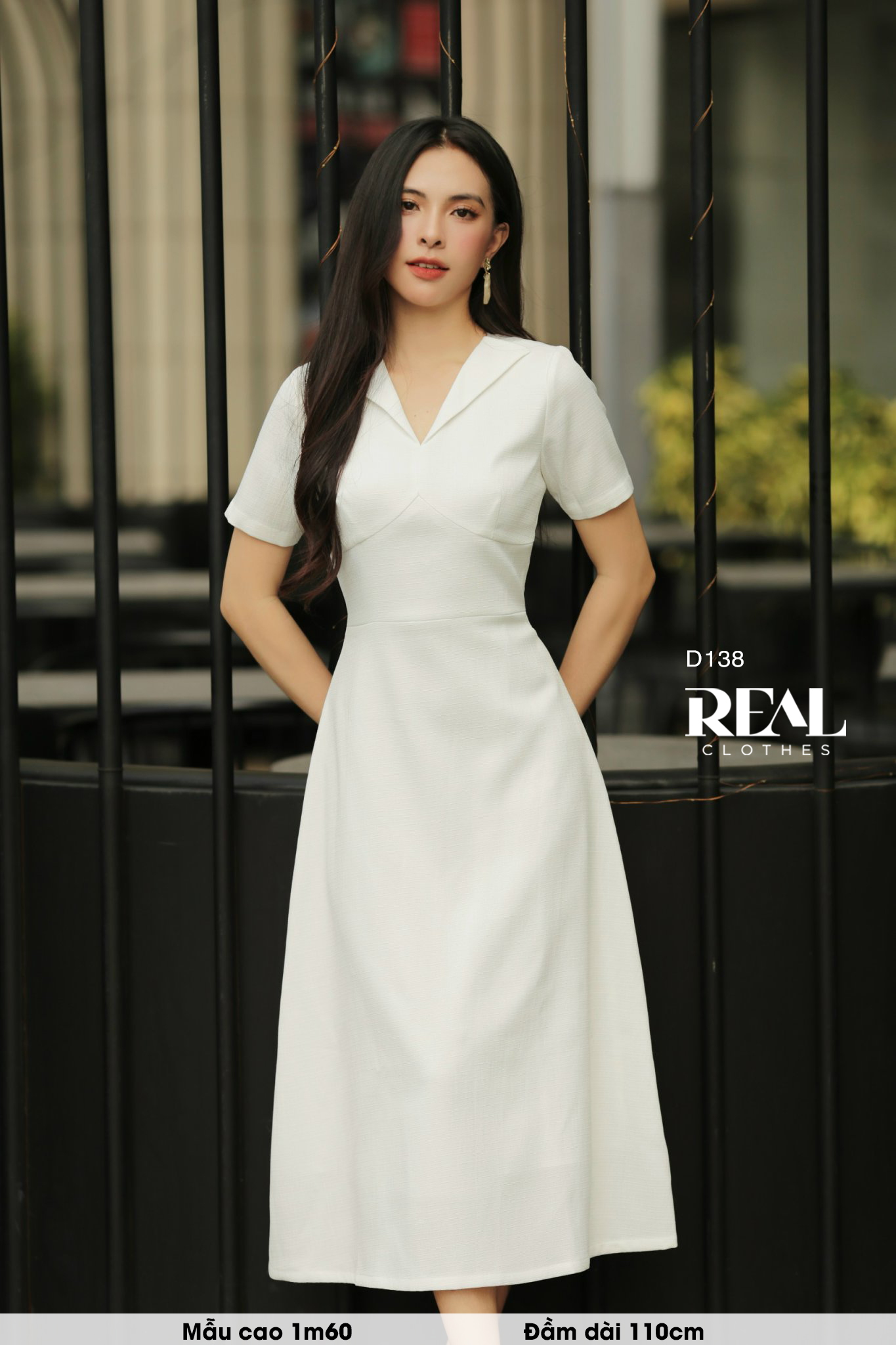 Đầm cúp ngực midi