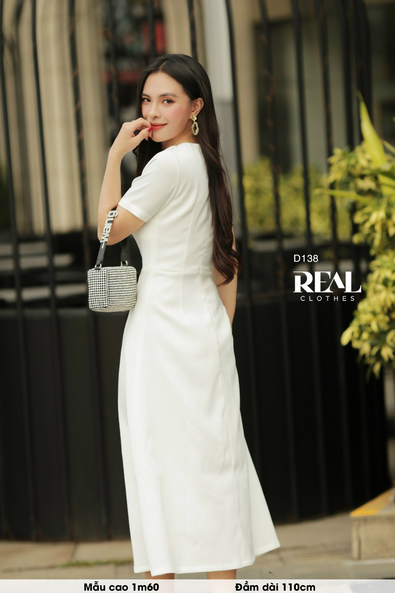 Đầm cúp ngực midi
