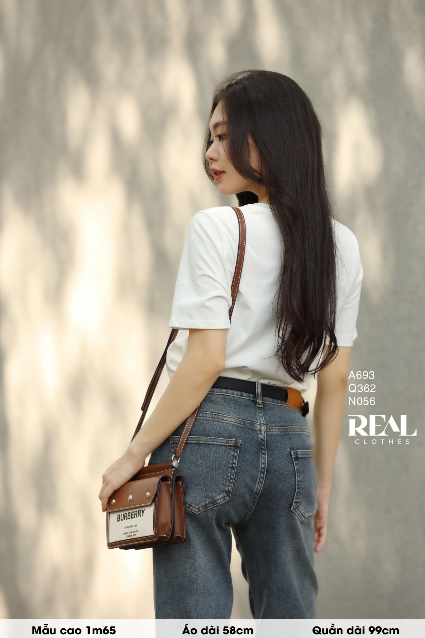 Quần Jeans ống đứng