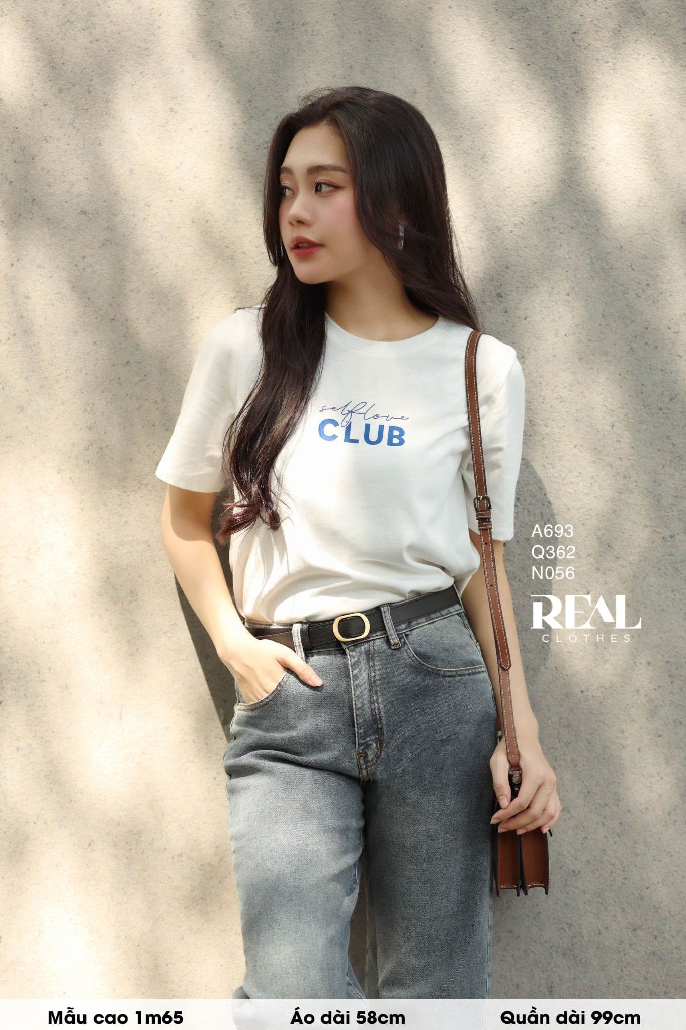 Quần Jeans ống đứng