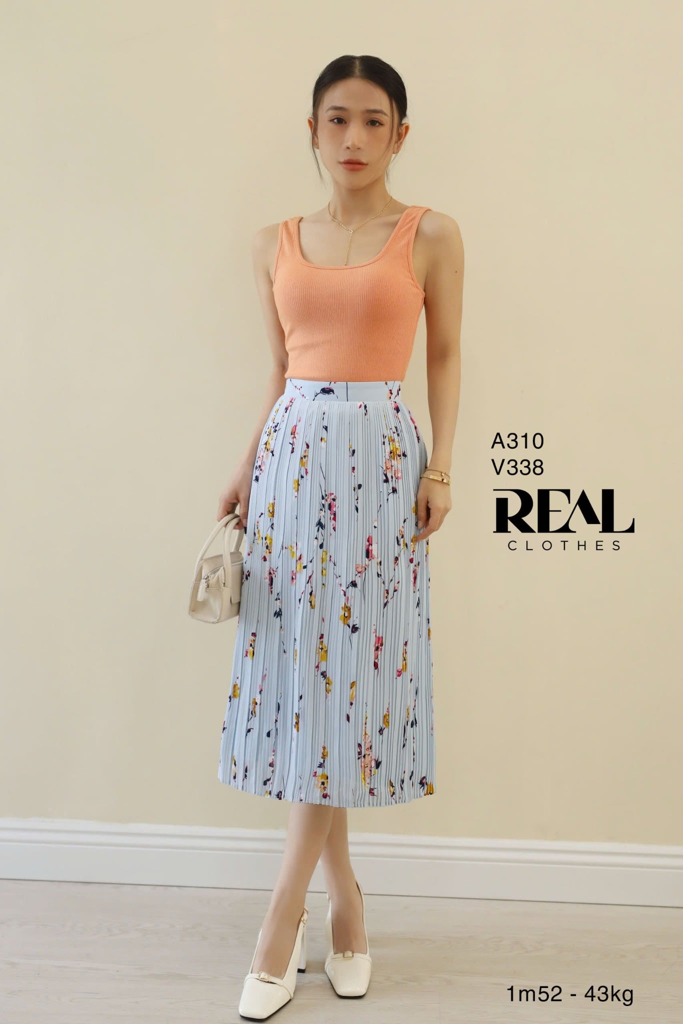 Váy dập li hoa FINAL SALE