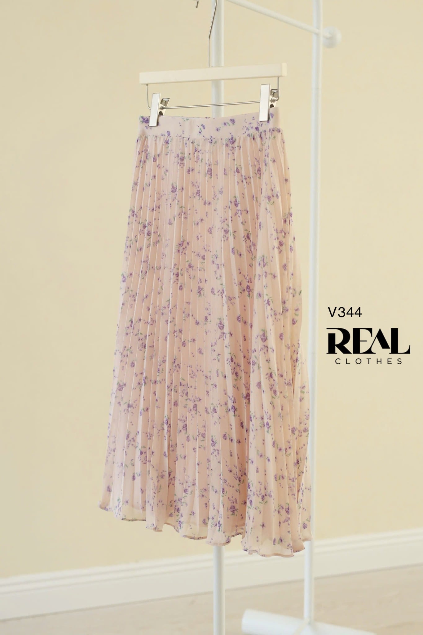Váy rẻ quạt hoa FINAL SALE