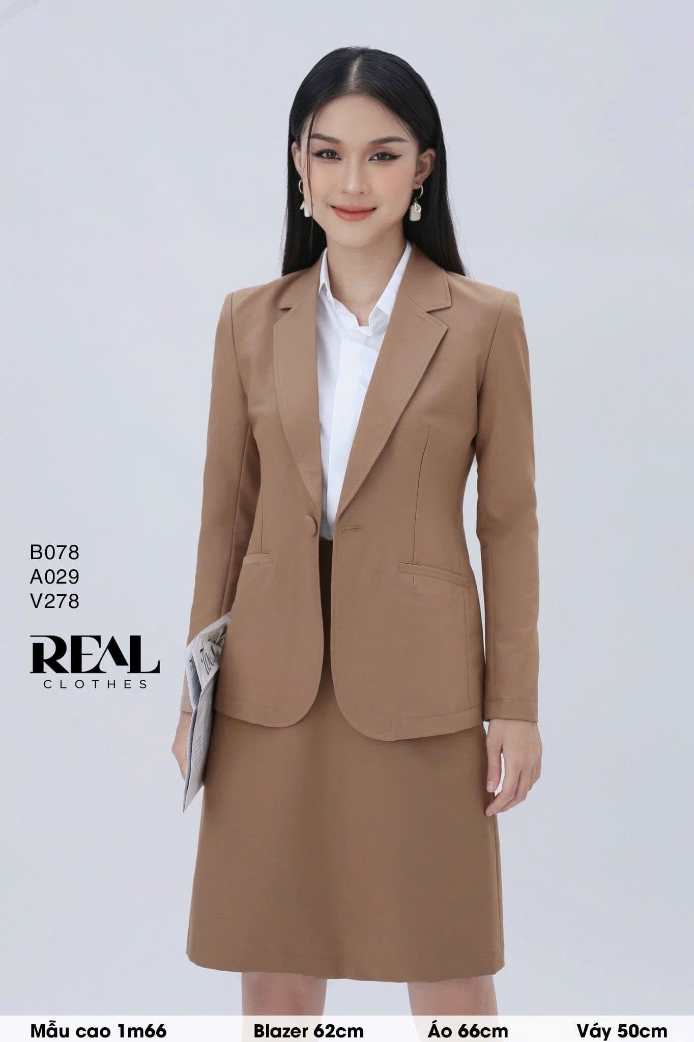 Blazer dài tay dài