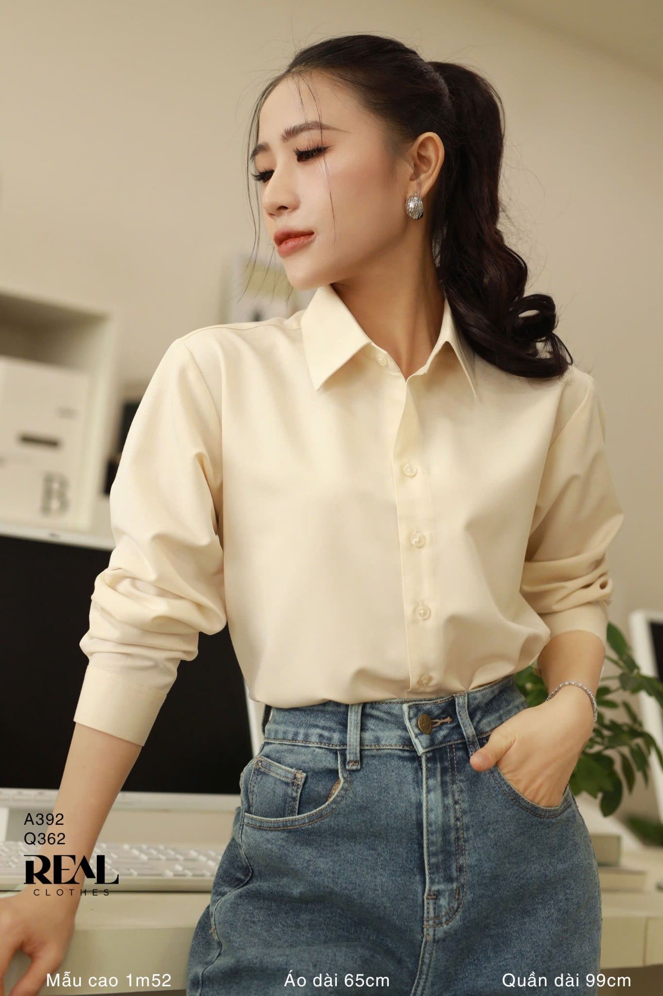 Sơ mi form rộng SALE