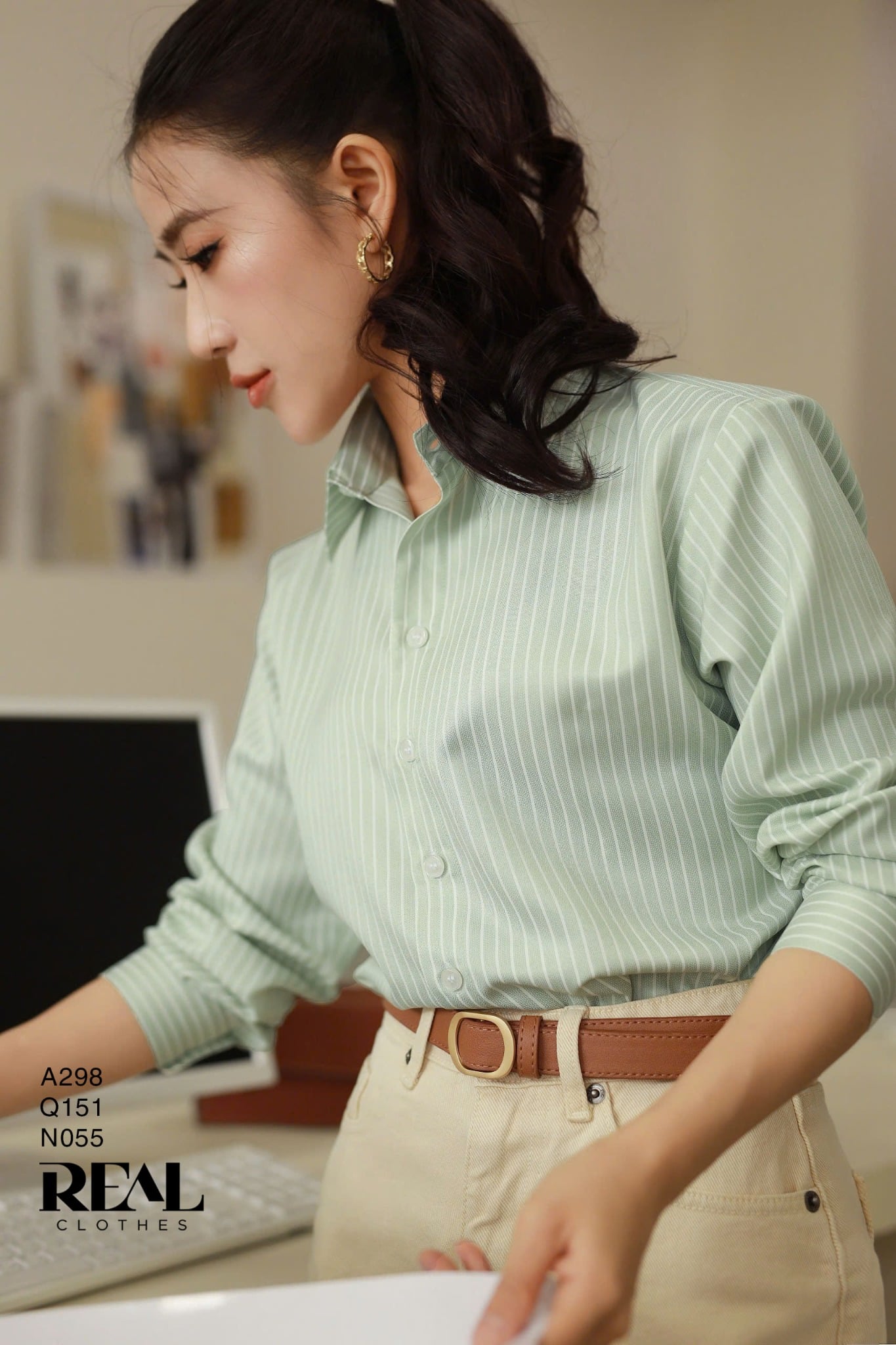 Sơ mi form rộng
