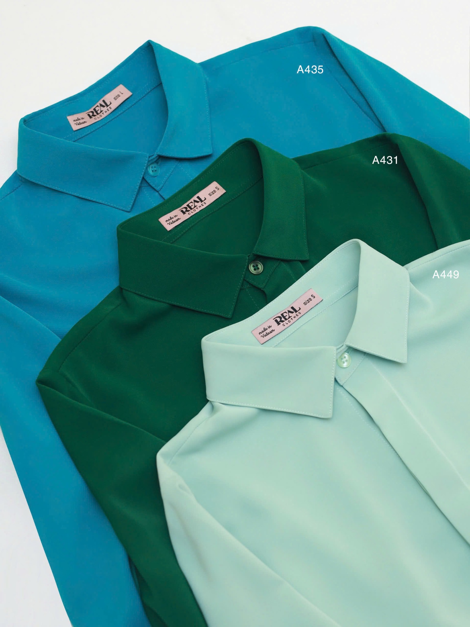 Sơ mi cổ mềm MỚI