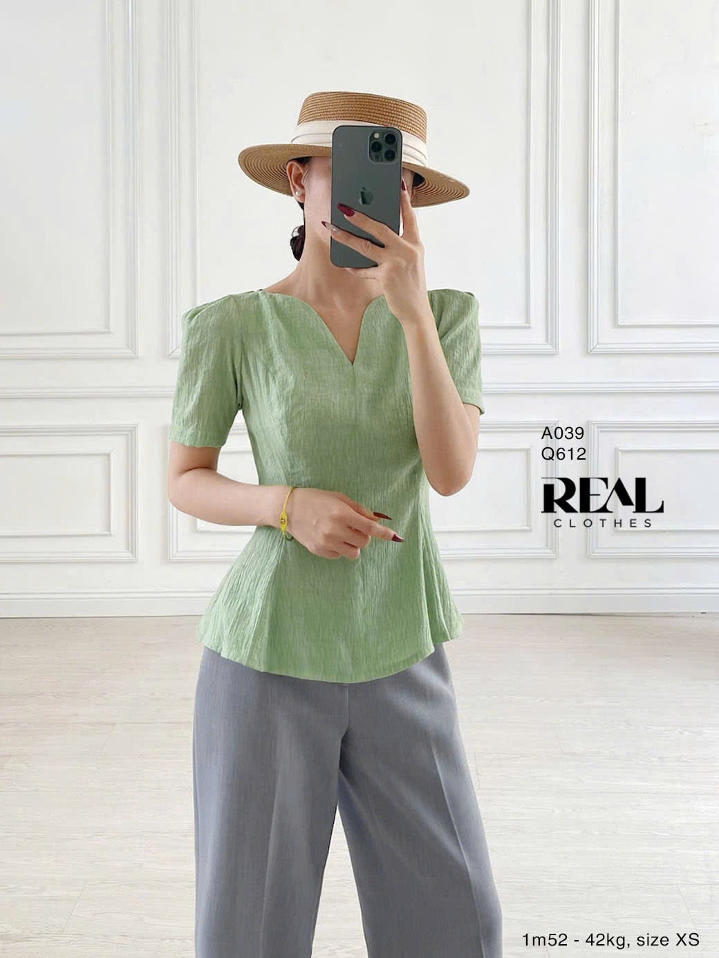 Quần culottes xám SALE