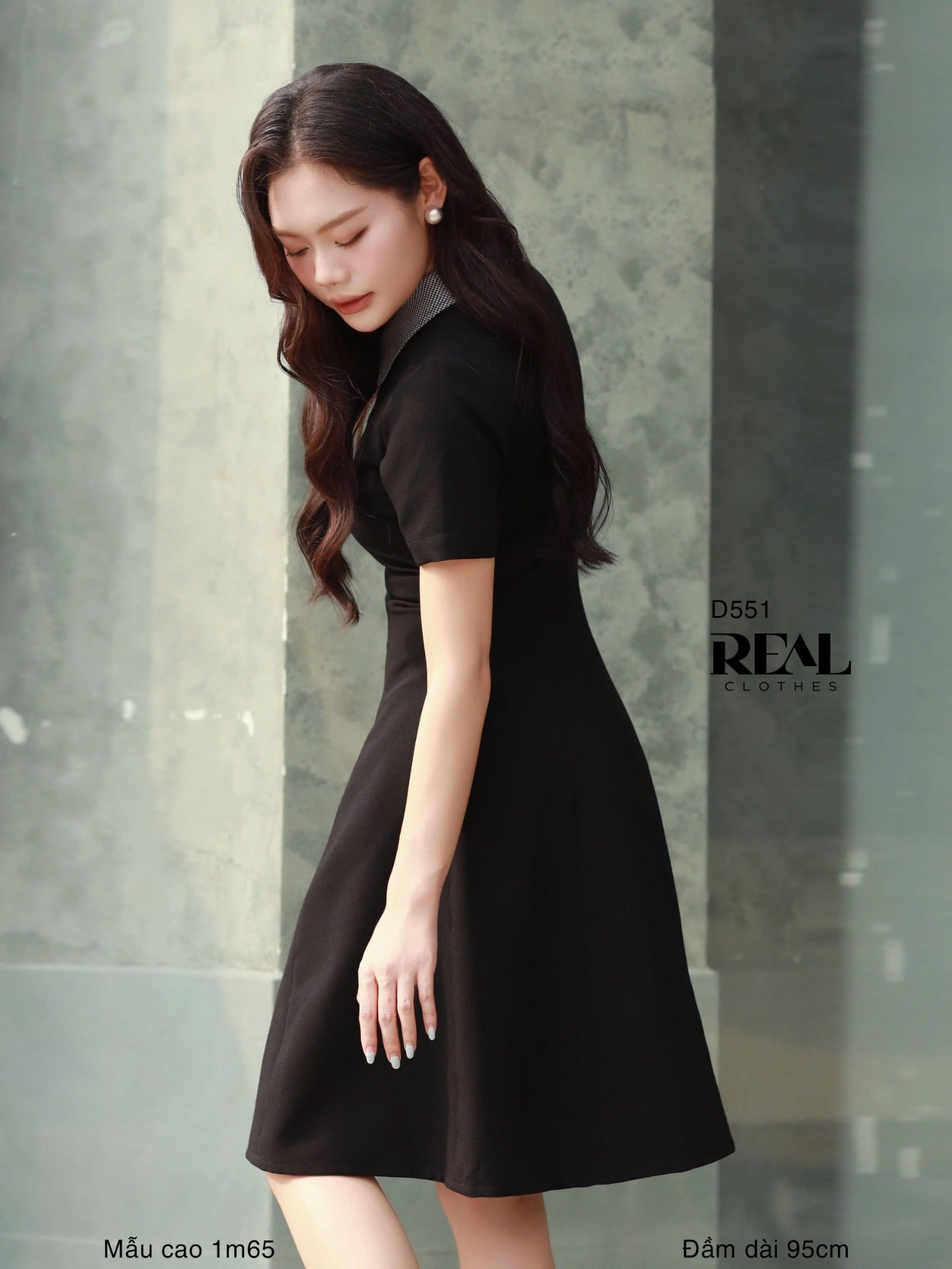 Đầm 8 mảnh Zipper