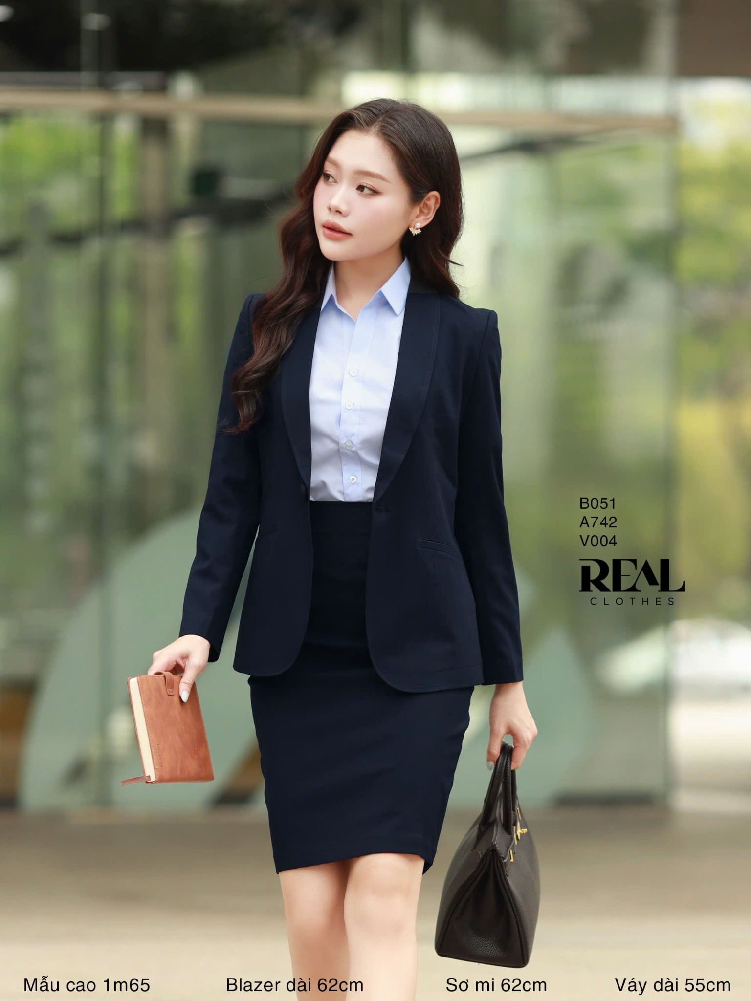 Blazer dài tay dài