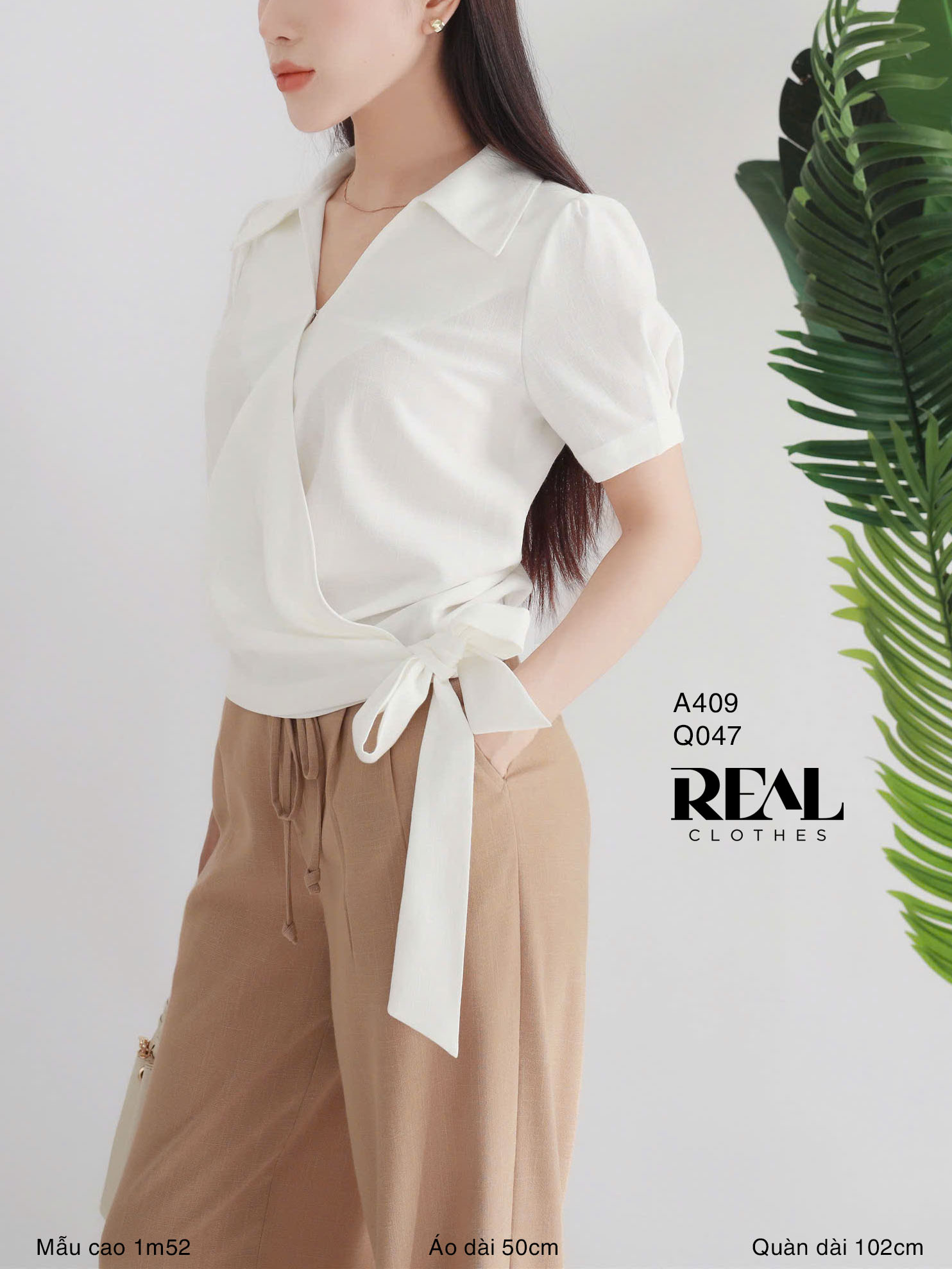 Quần suông HQ linen