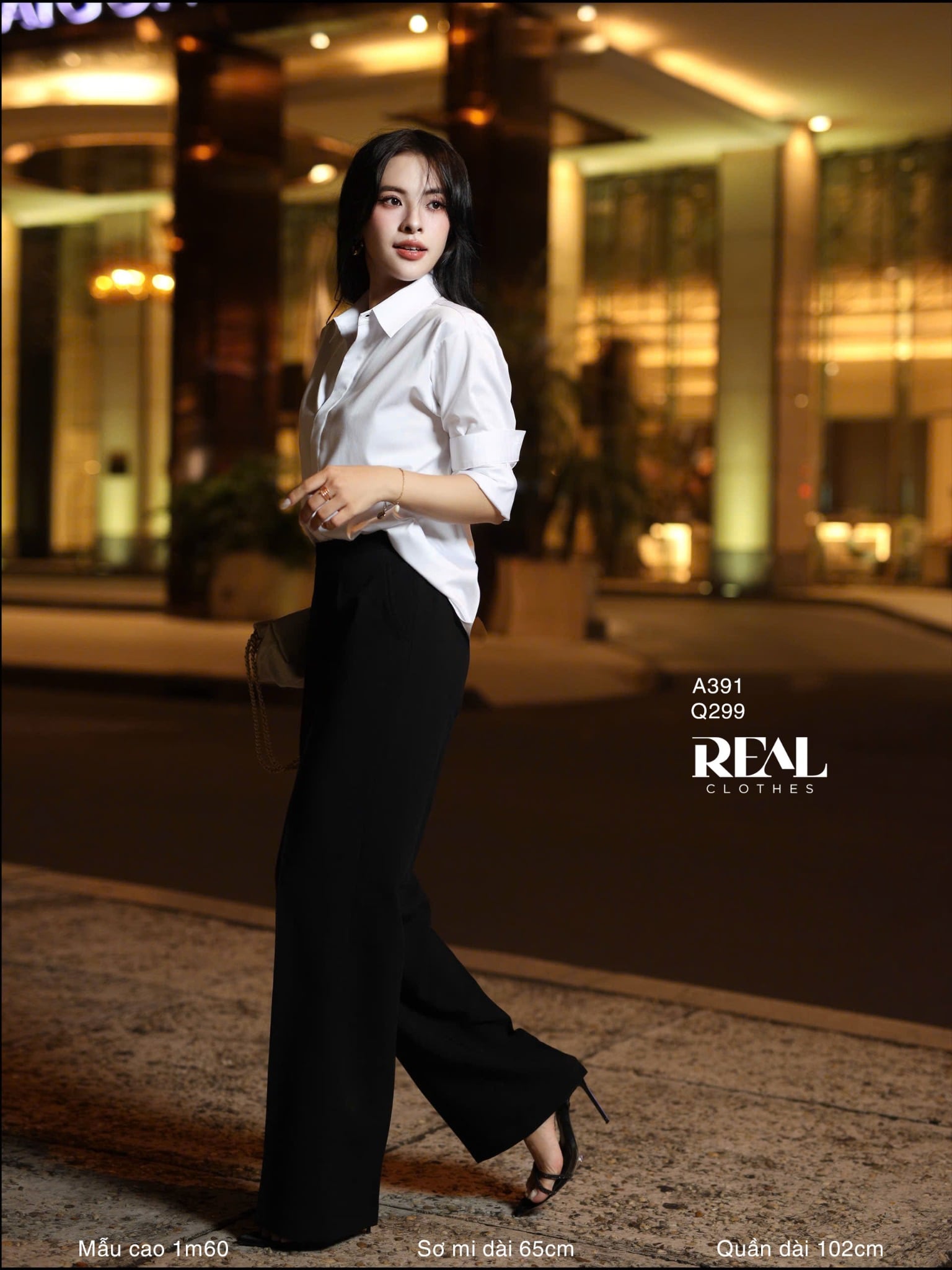 Quần lưng thun suông
