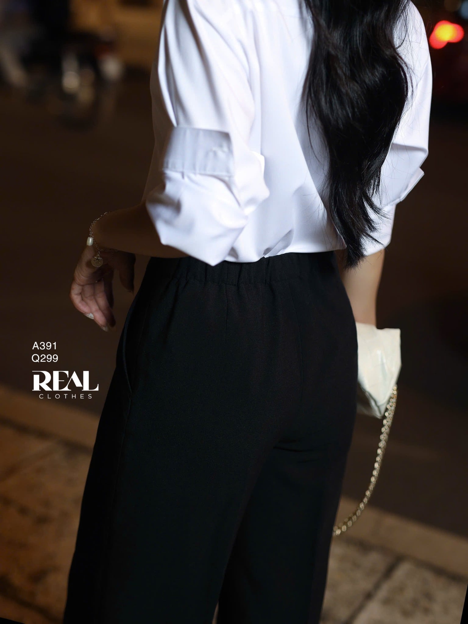 Quần lưng thun suông