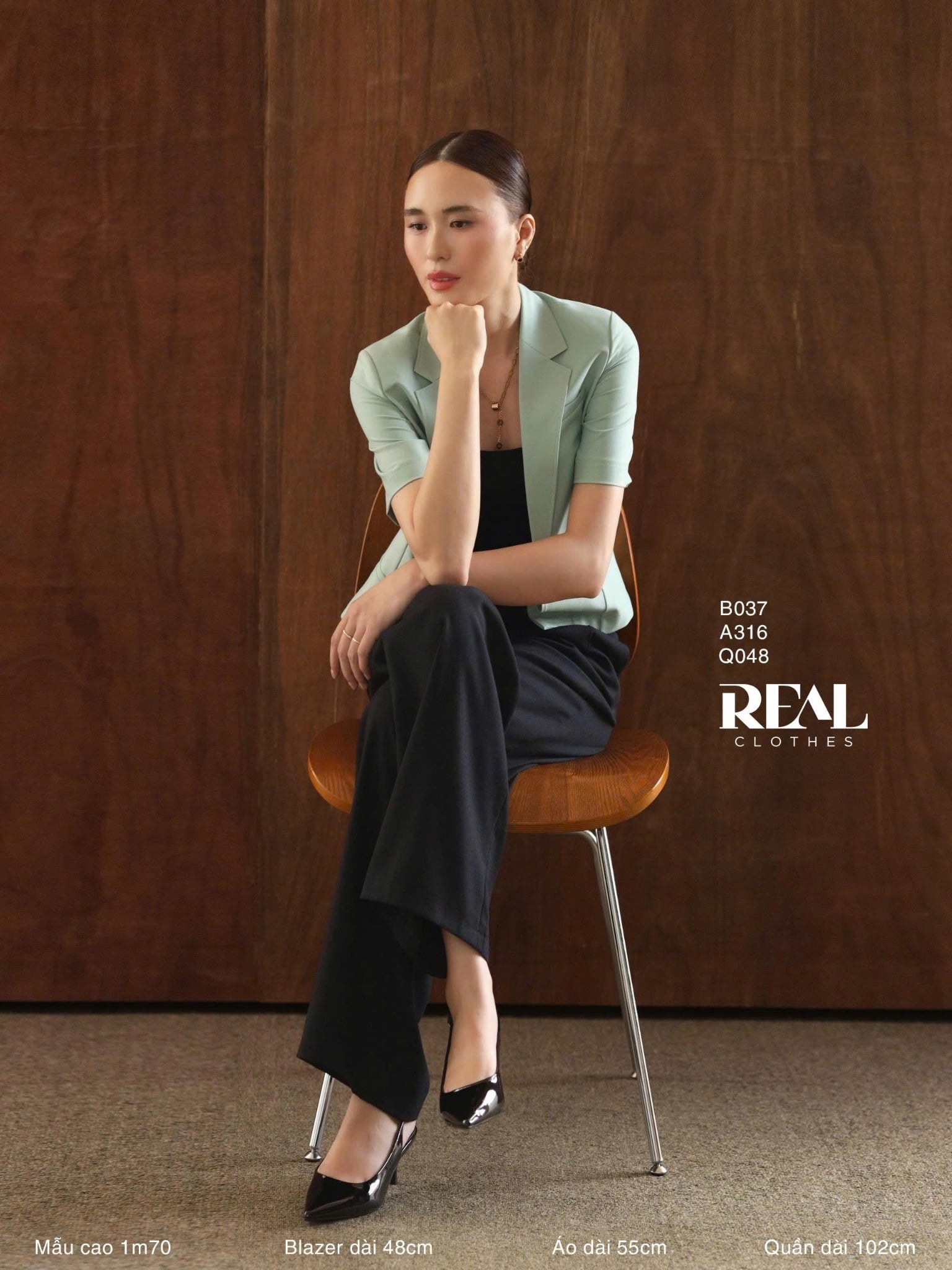 Blazer tay ngắn SALE