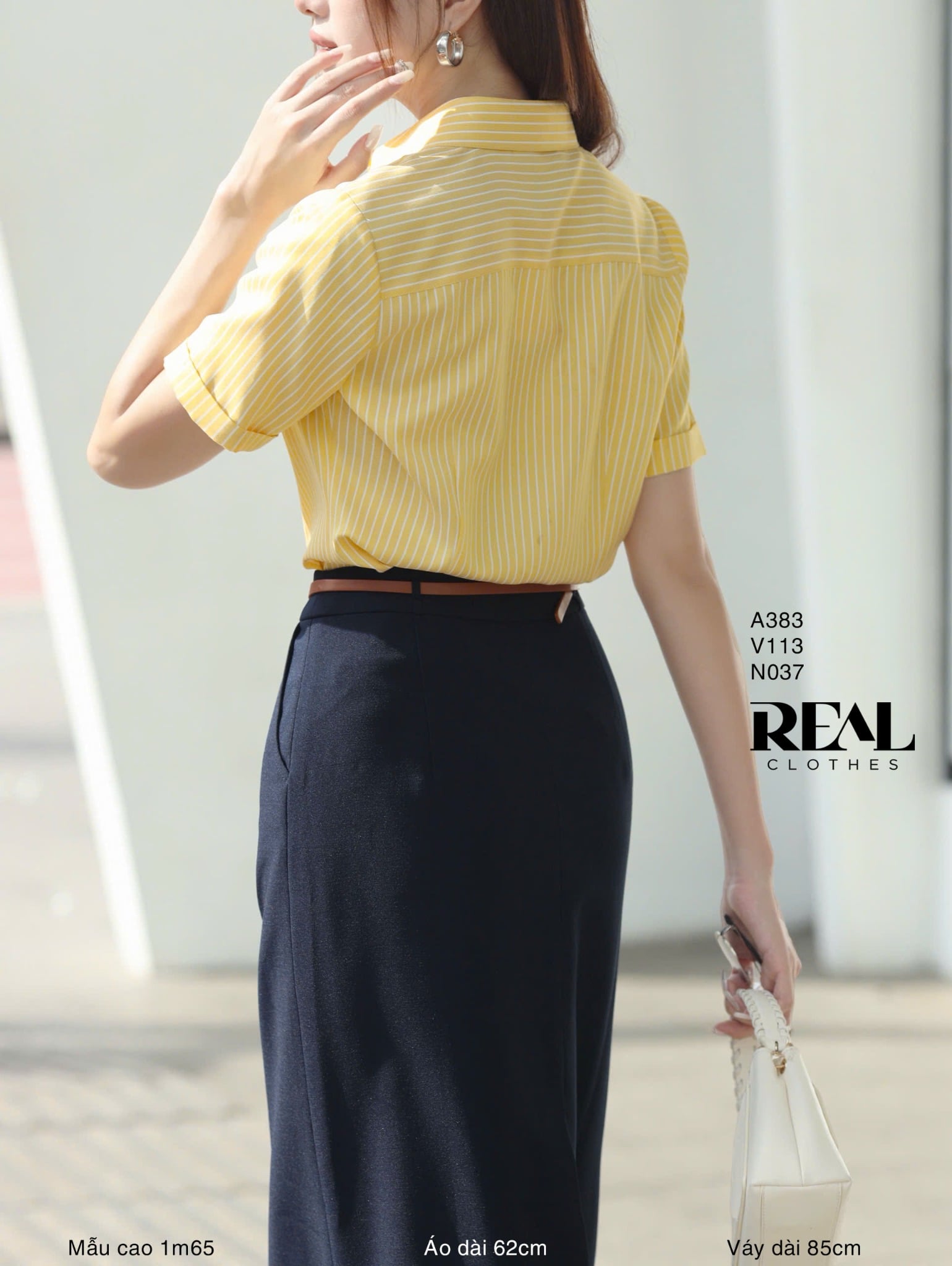 Sơ mi sọc tay đủ