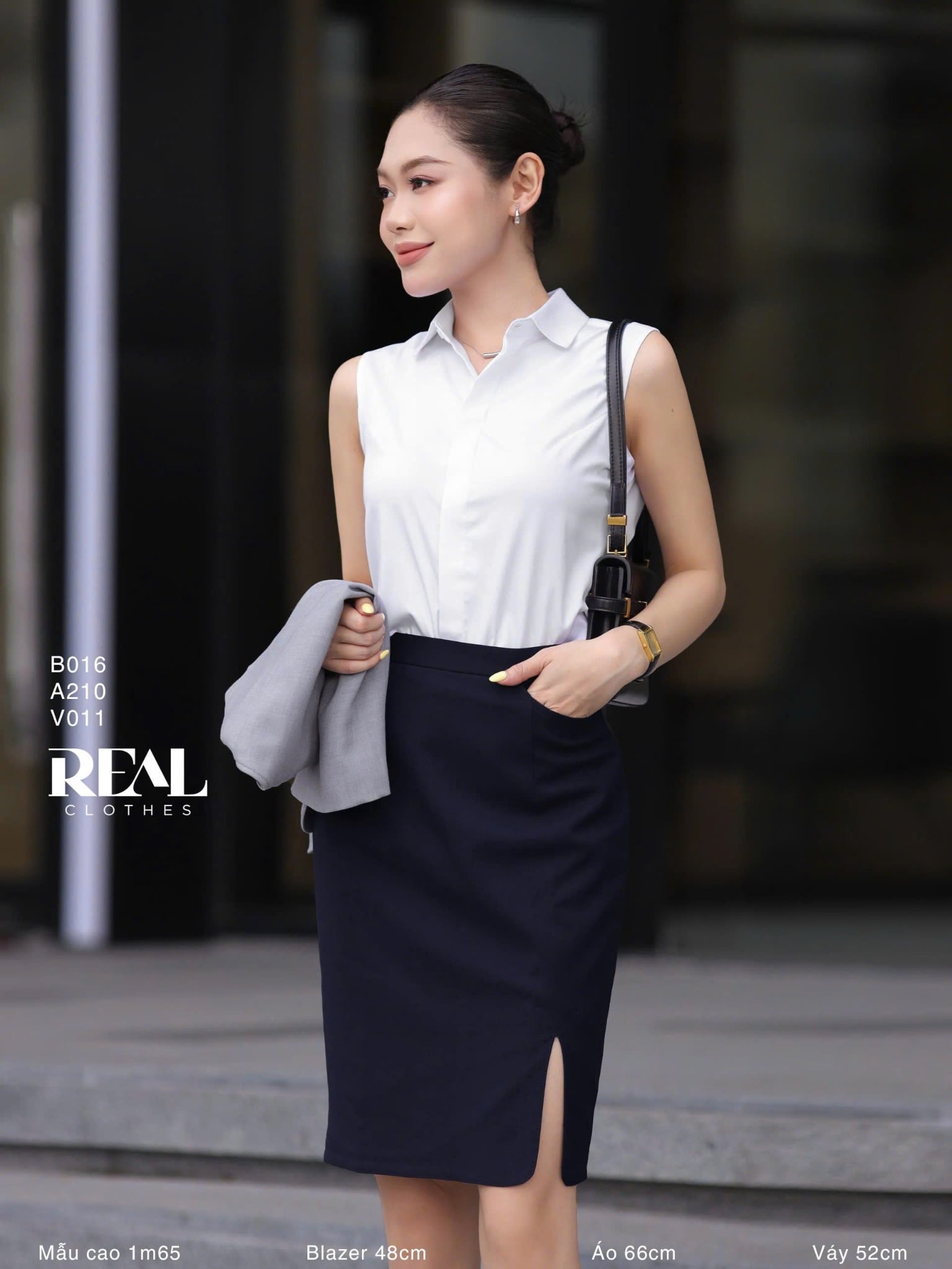 Bút chì túi xẻ hở xanh đen SALE