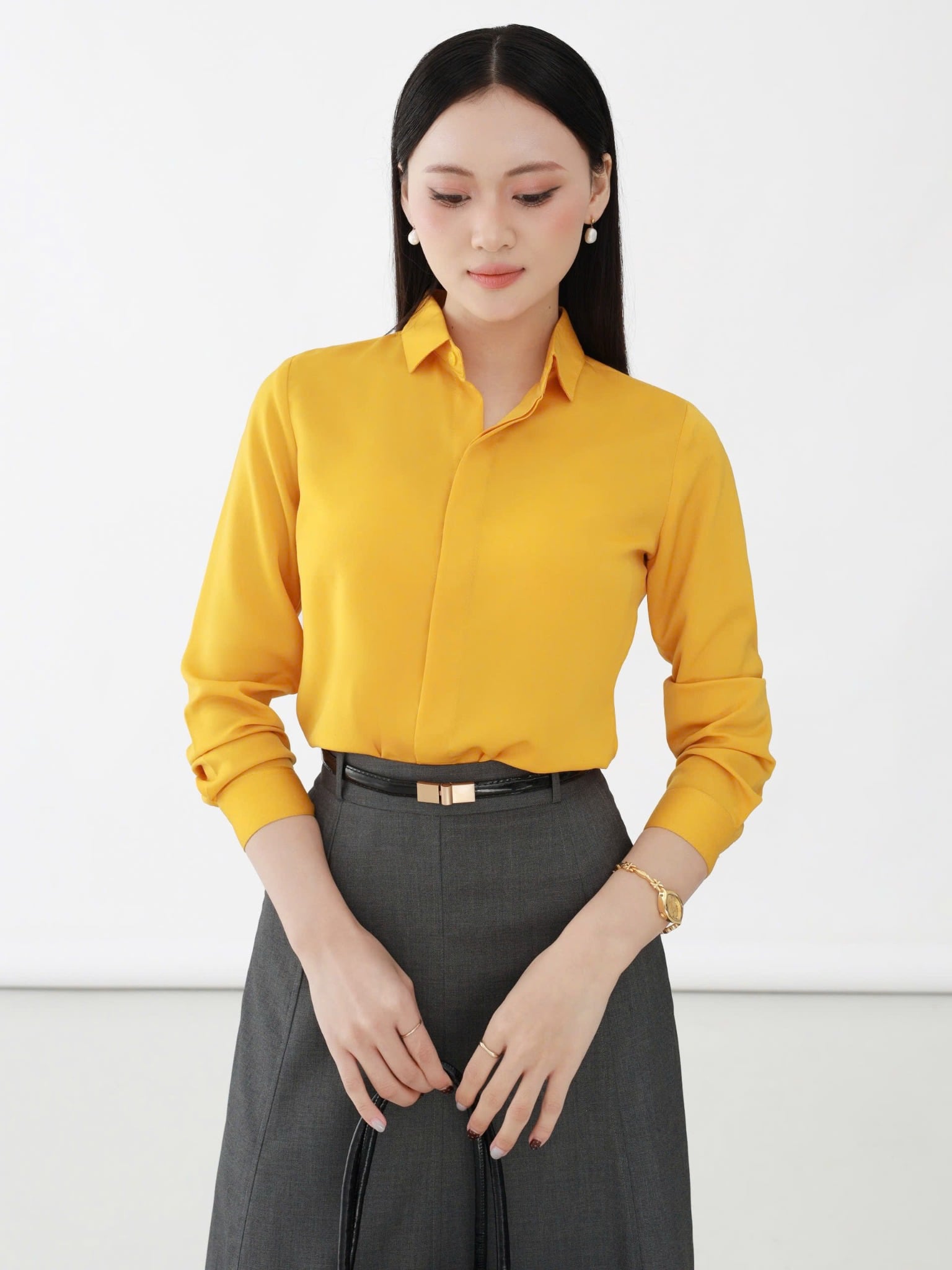 Sơ mi cổ mềm