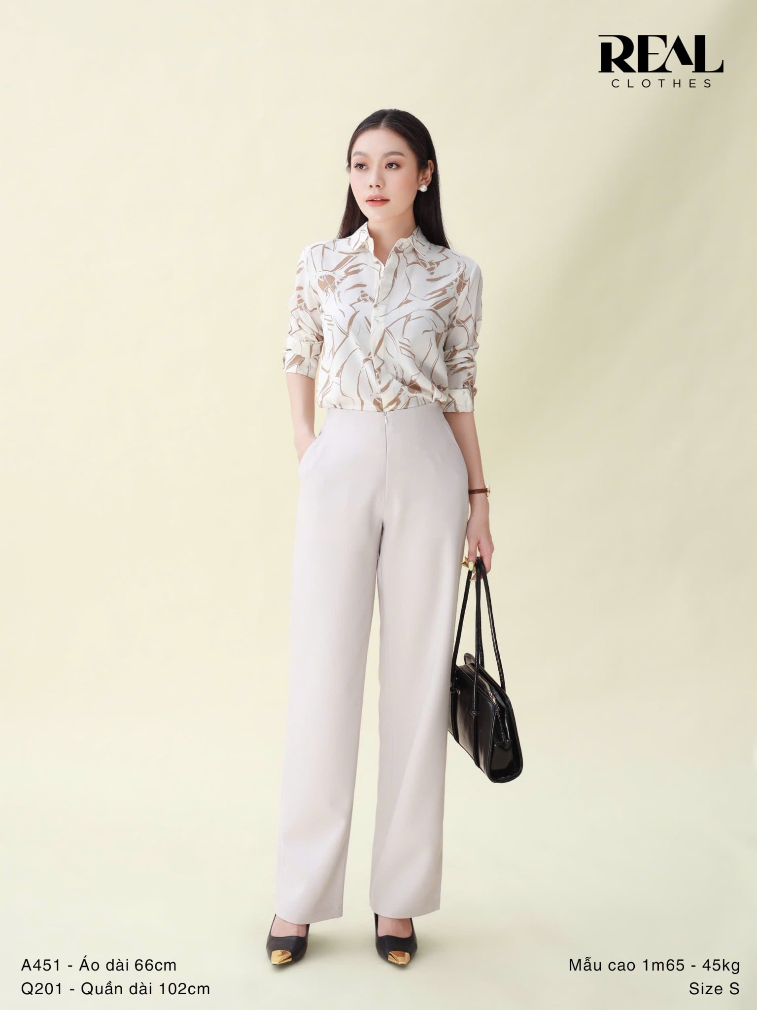 Quần suông Cindy