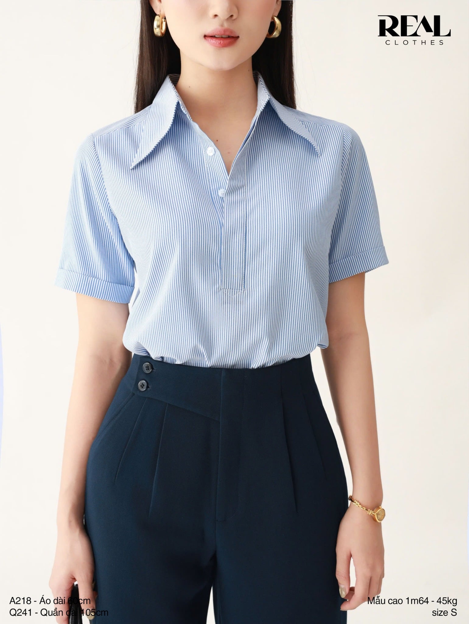  Sơ mi Anna tay đủ 