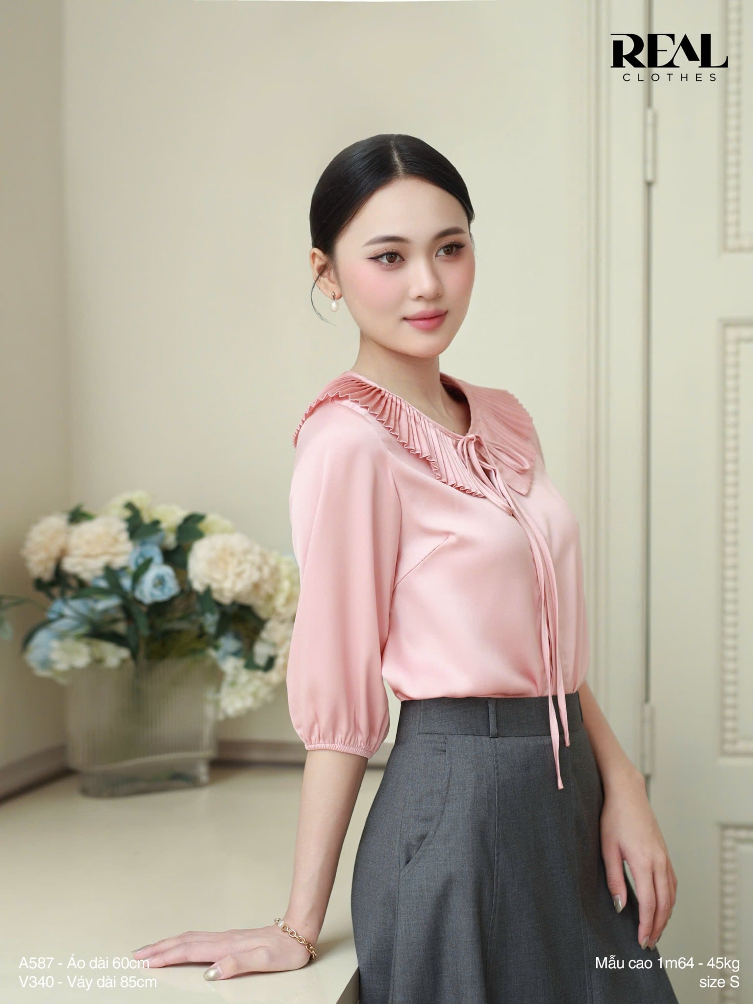 Áo cổ xếp FINAL SALE